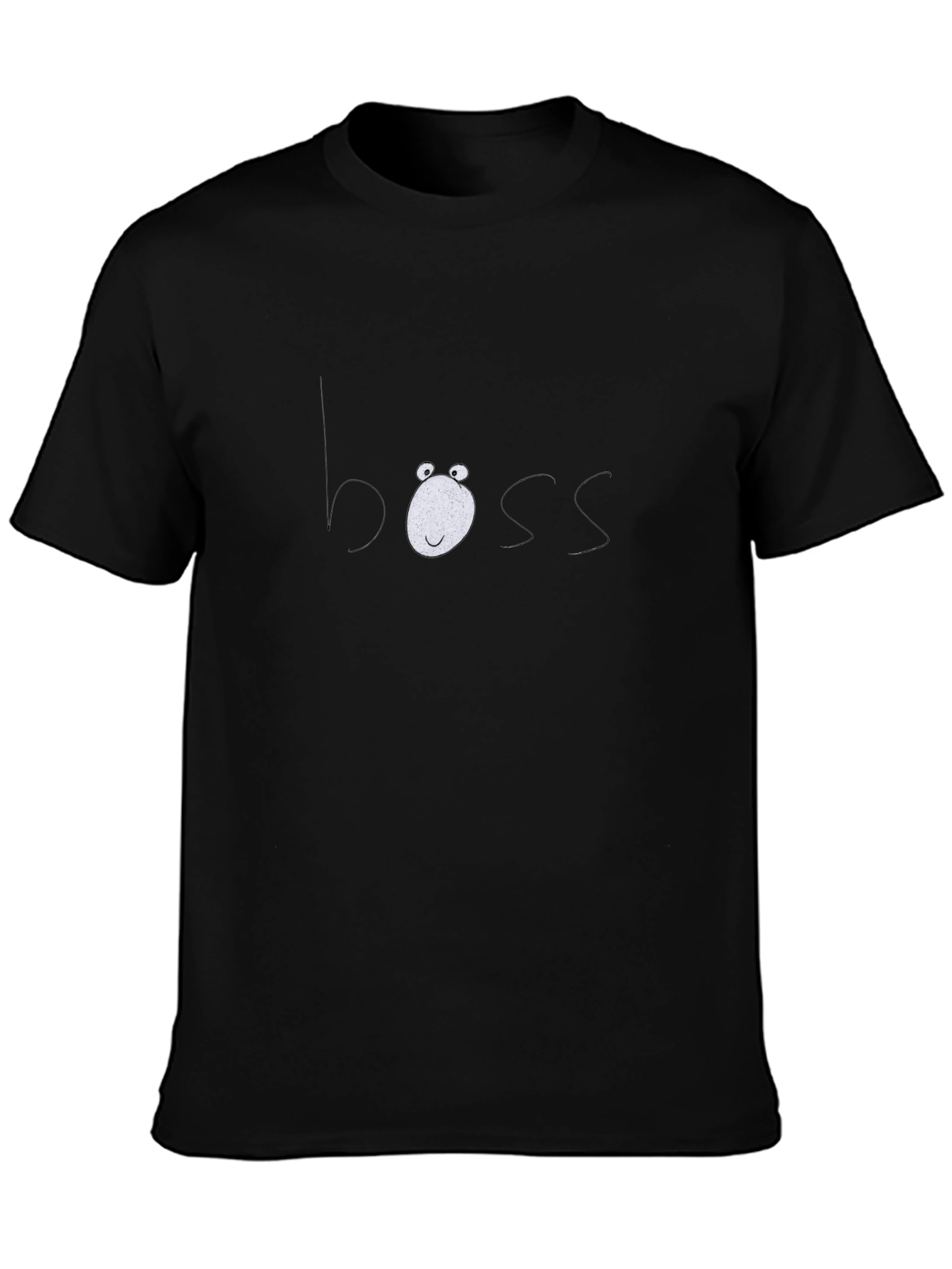 Boss Emojis Black T-Shirt - Trendy Casual Wear