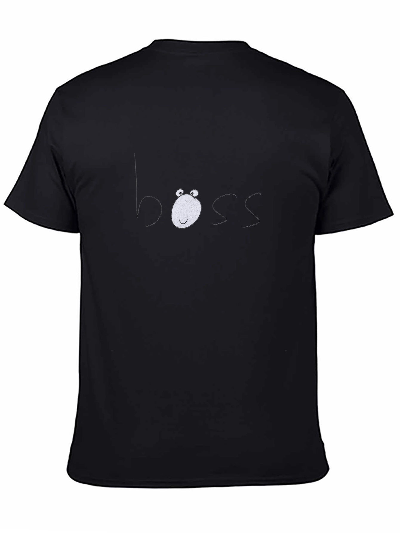 Boss Emojis Black T-Shirt - Trendy Casual Wear