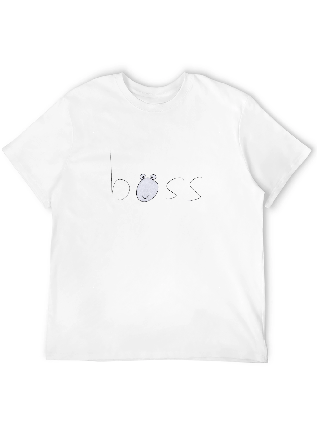 Boss Emojis Black T-Shirt - Trendy Casual Wear