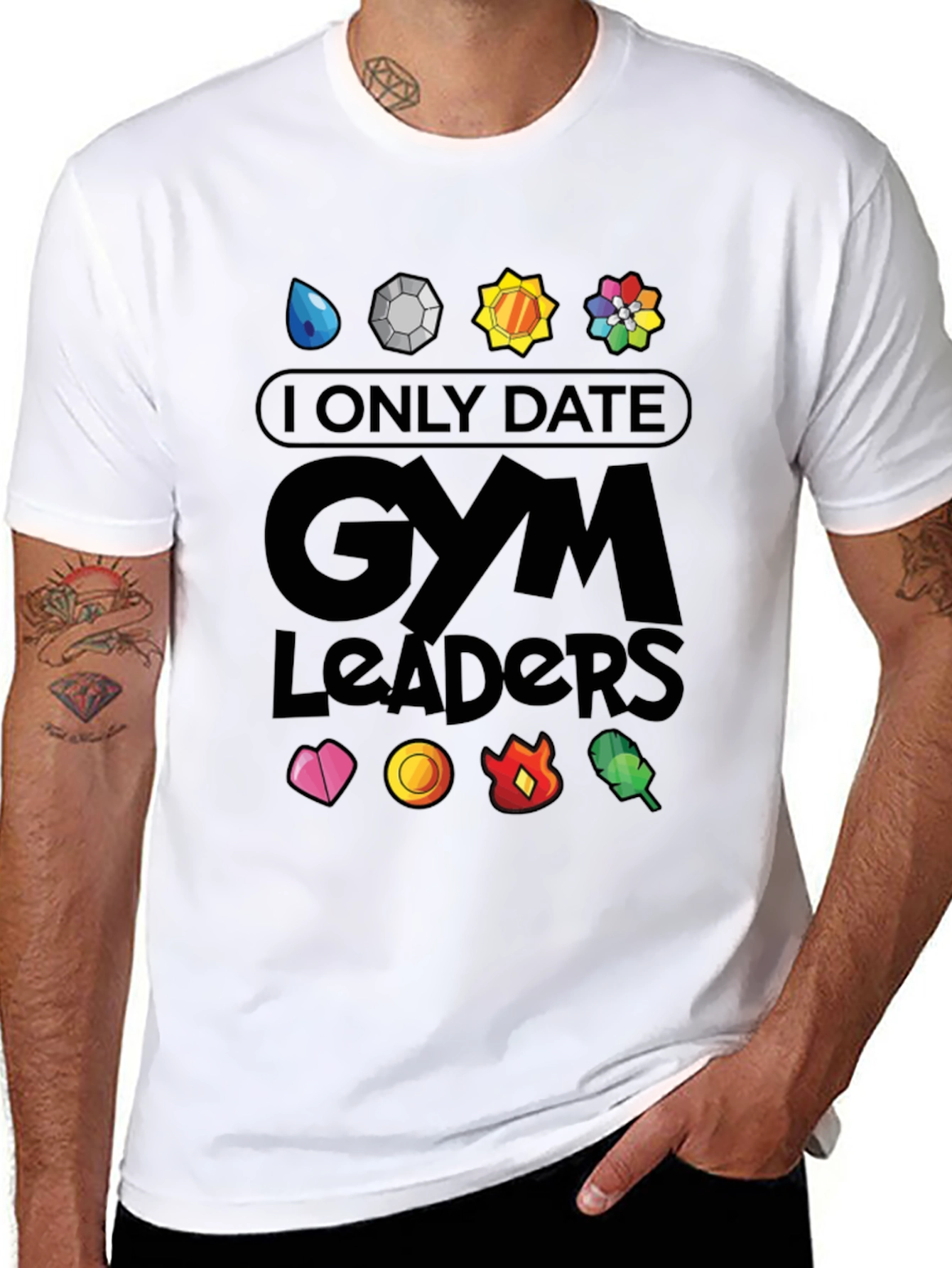 Pokemon Gym Leaders T-Shirt - Gamer Apparel