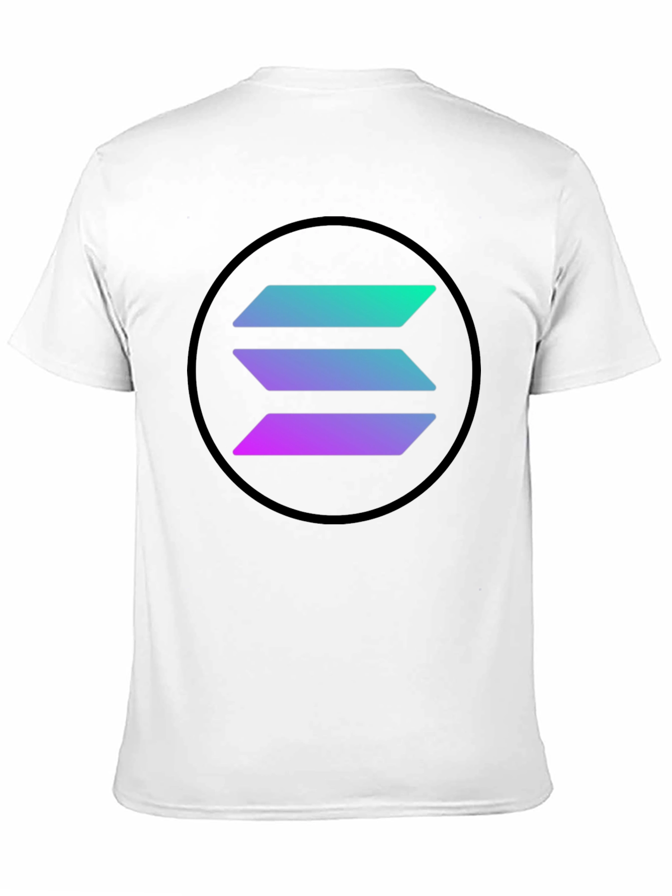 Solana Crypto Black T-Shirt