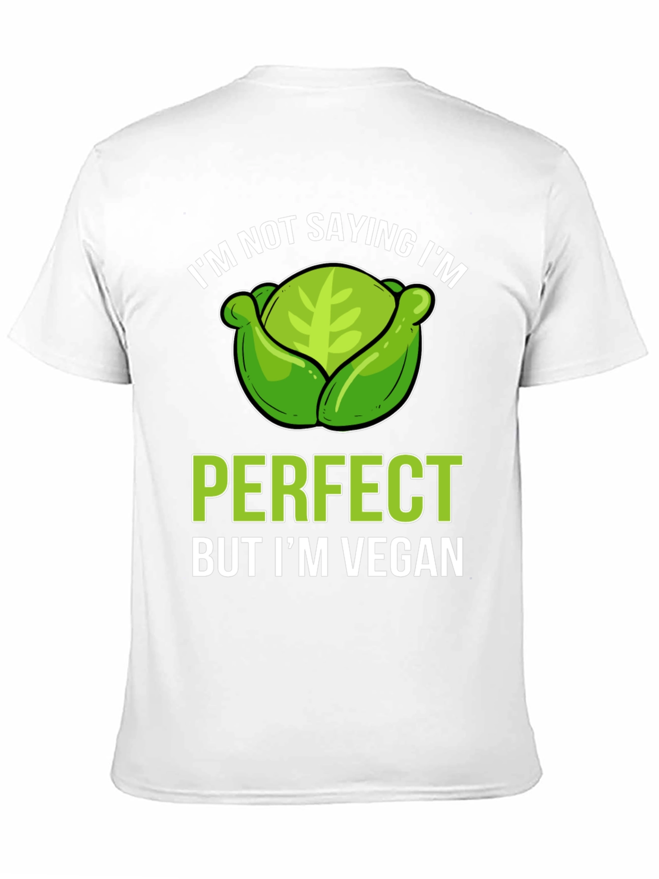 Vegan Cabbage T-Shirt - Perfect & Proud