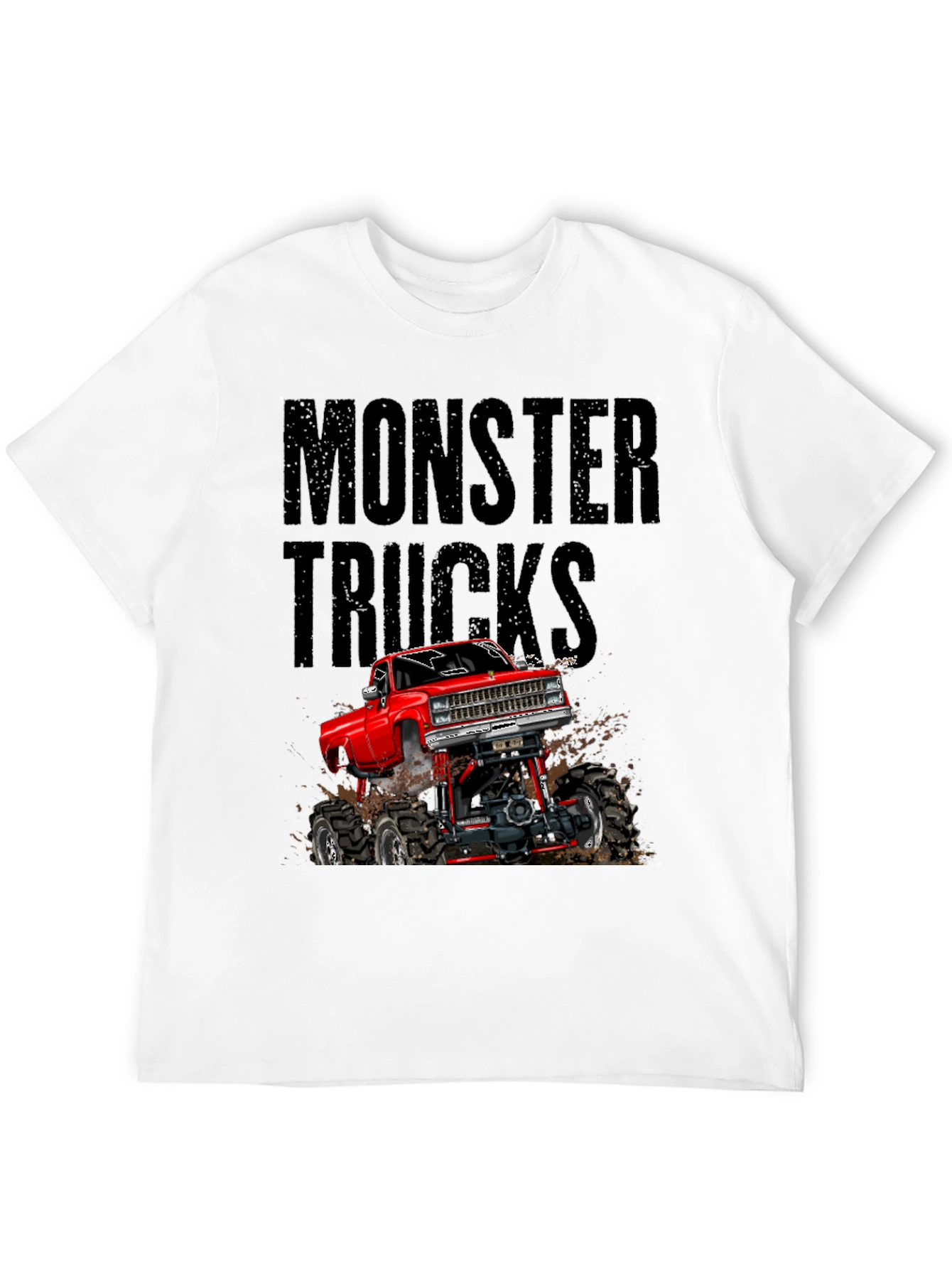 Monster Trucks Graphic T-Shirt - Black