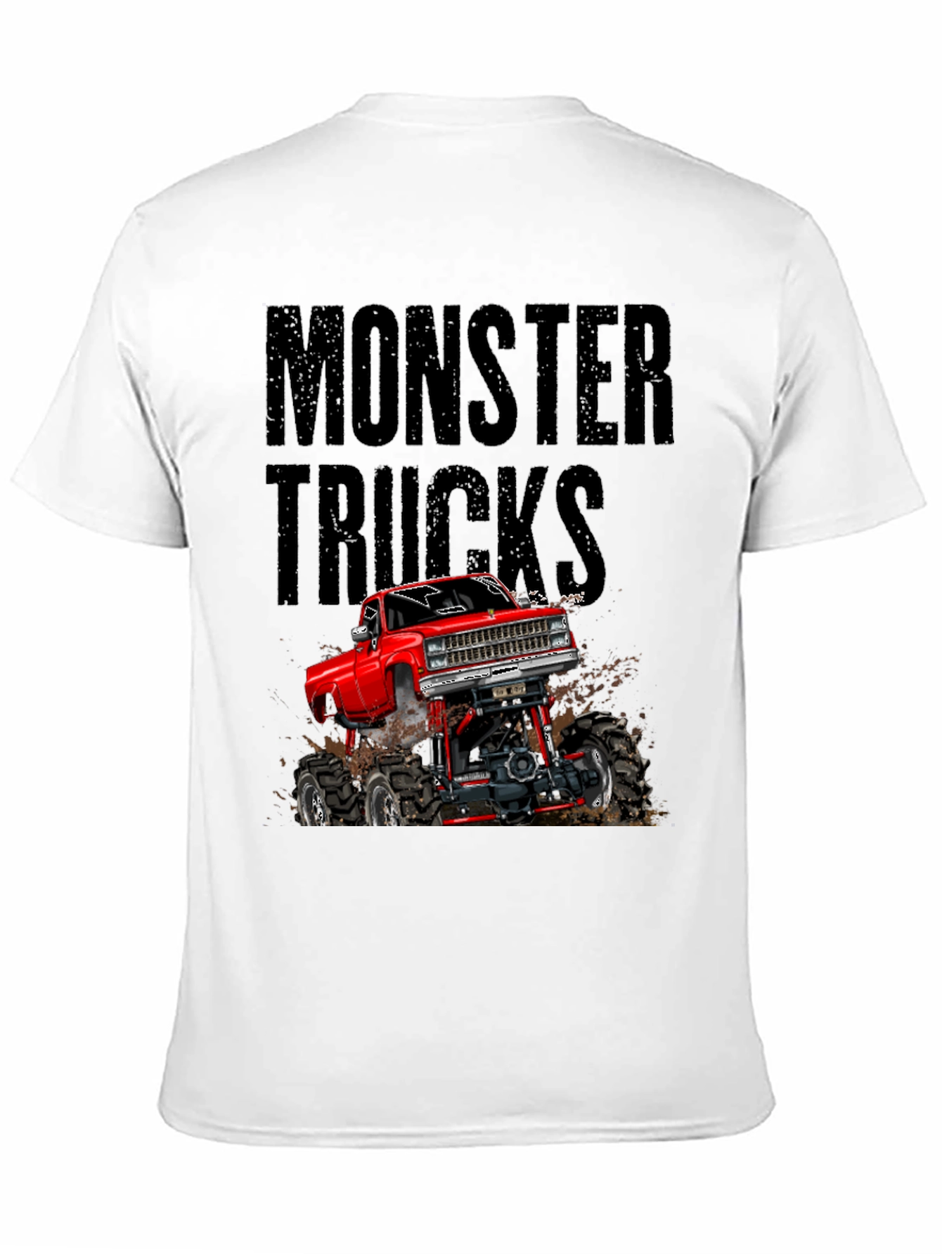 Monster Trucks Graphic T-Shirt - Black