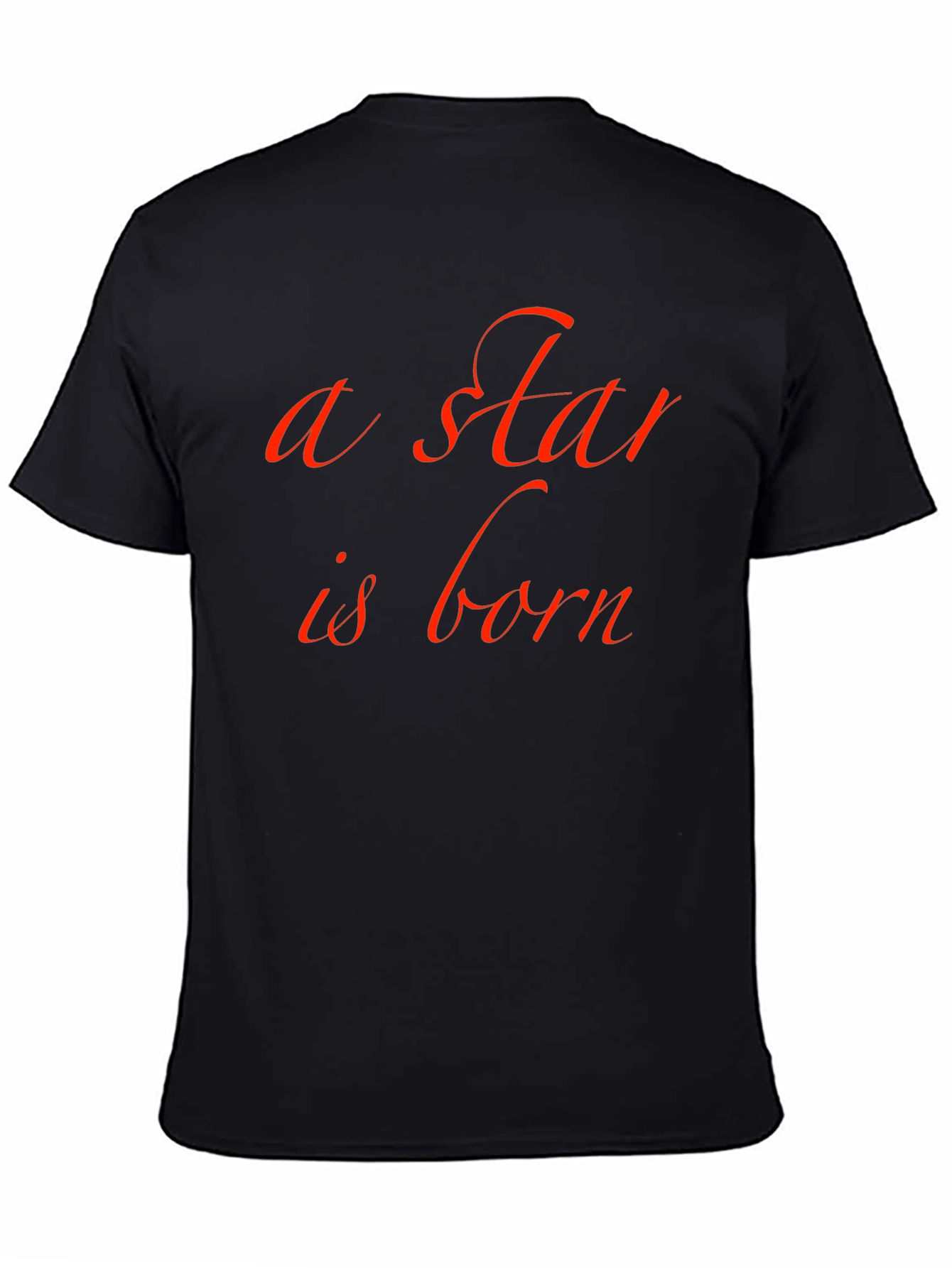 A Star is Born - Stylish Black Tee