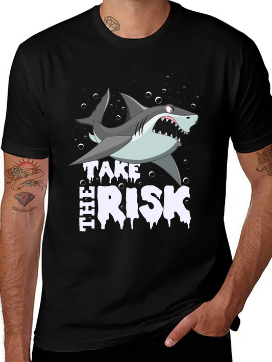 Take the Risk Shark Graphic Tee
