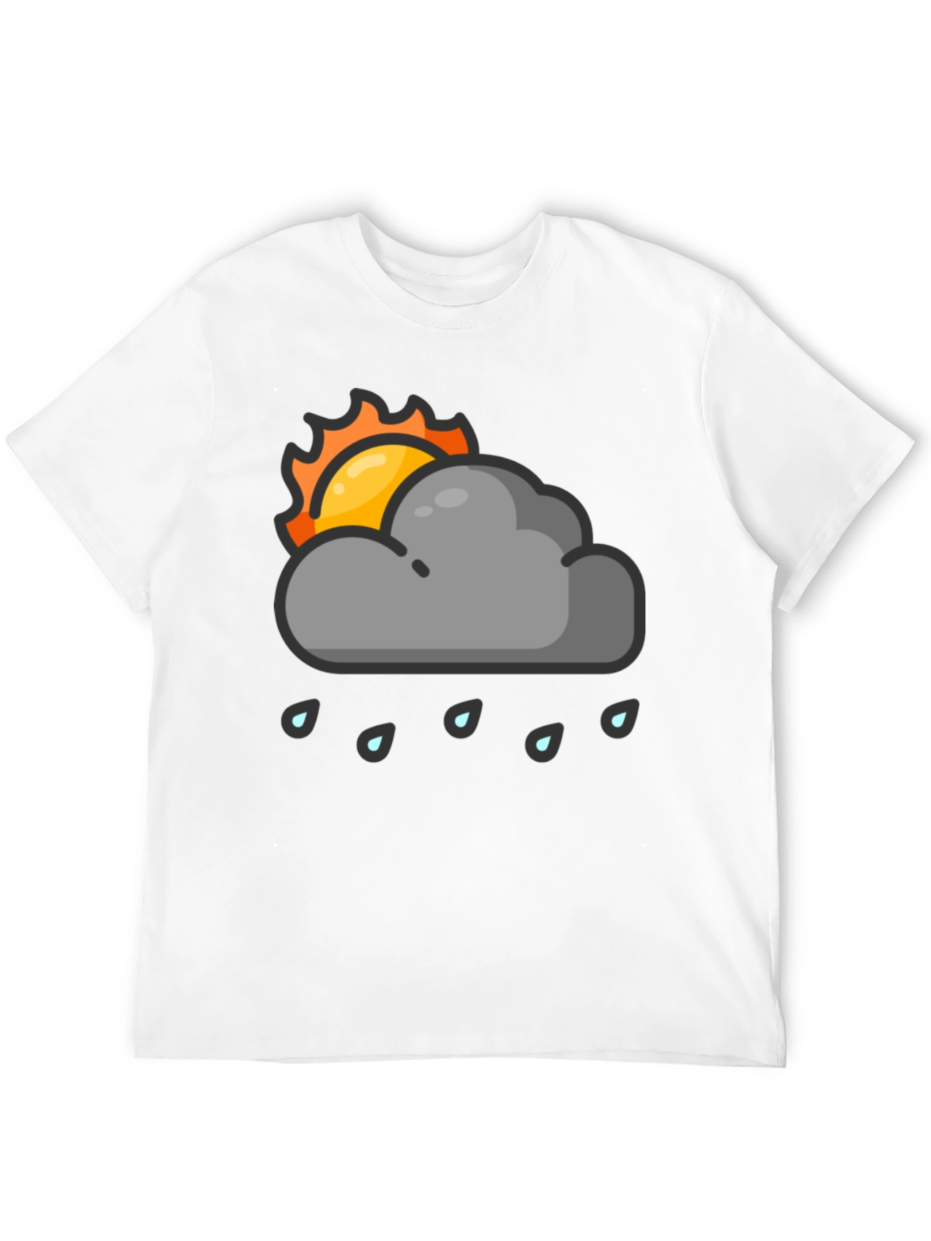 Rainy Day Sun Graphic T-Shirt
