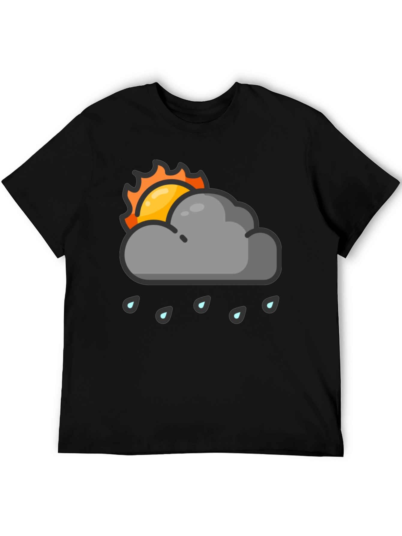 Rainy Day Sun Graphic T-Shirt