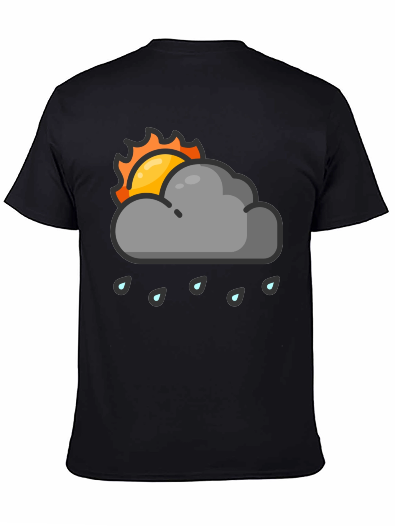 Rainy Day Sun Graphic T-Shirt
