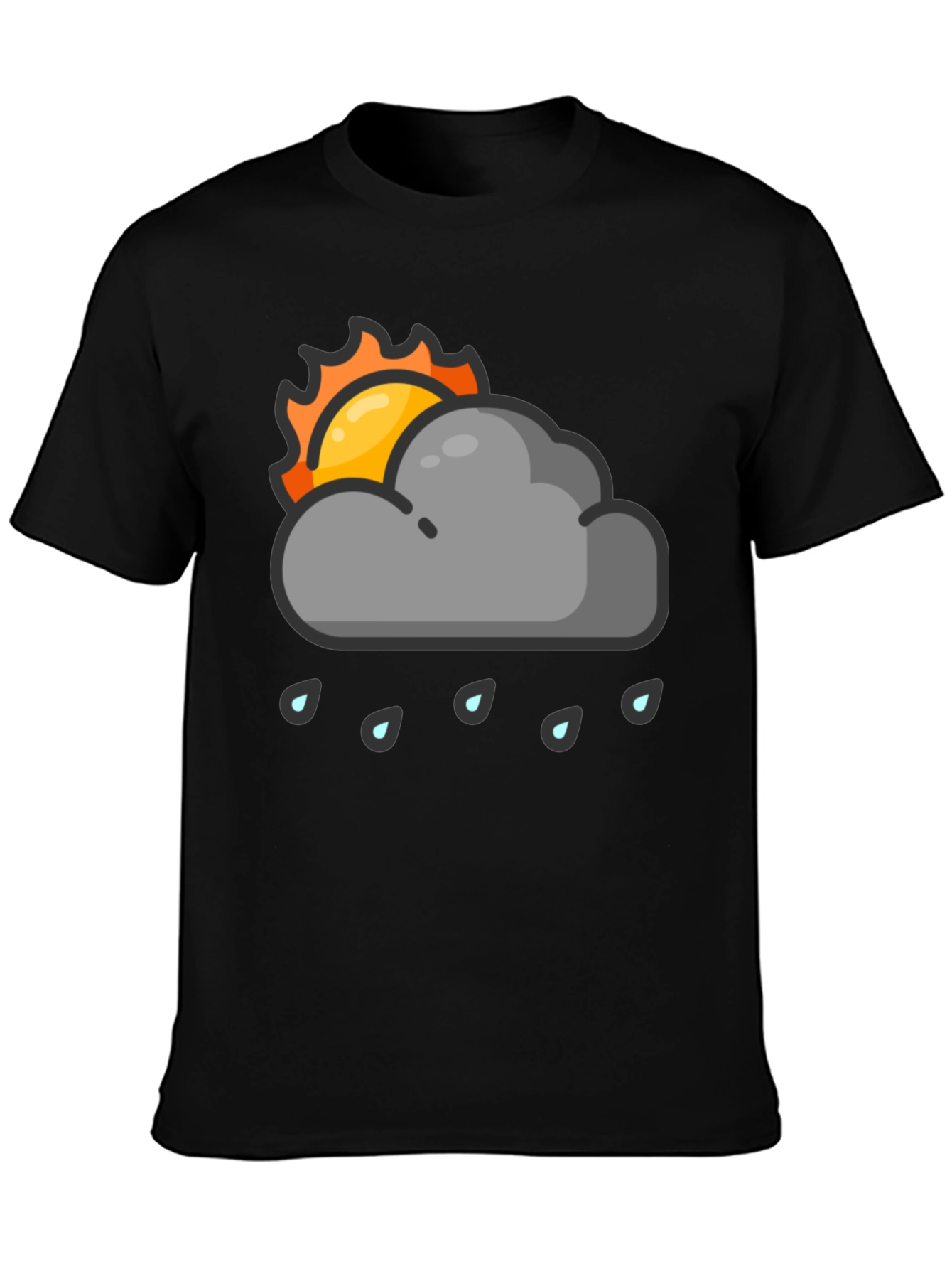 Rainy Day Sun Graphic T-Shirt