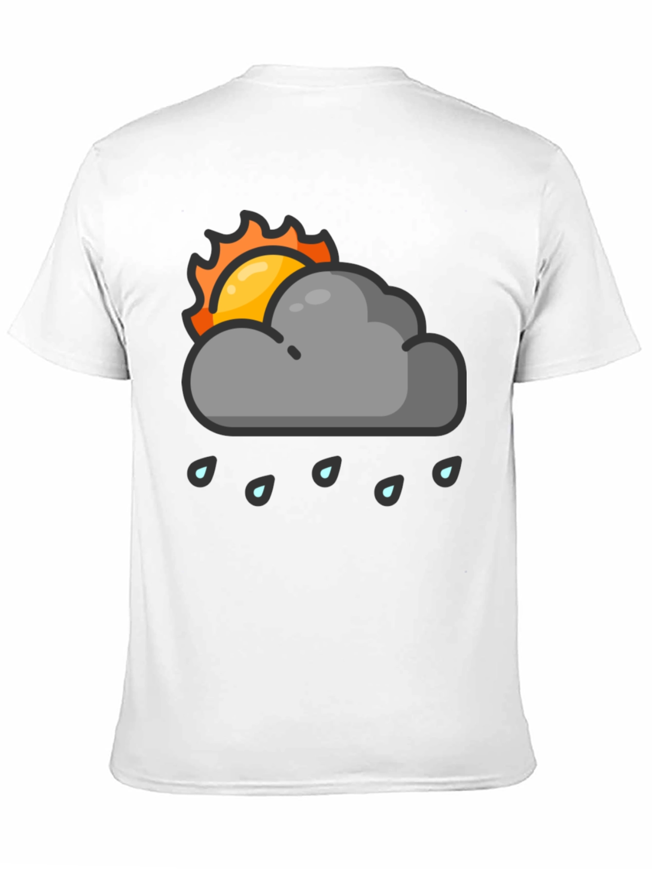 Rainy Day Sun Graphic T-Shirt