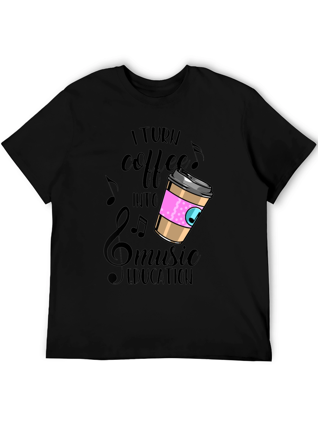 Coffee Music Education Graphic Tee