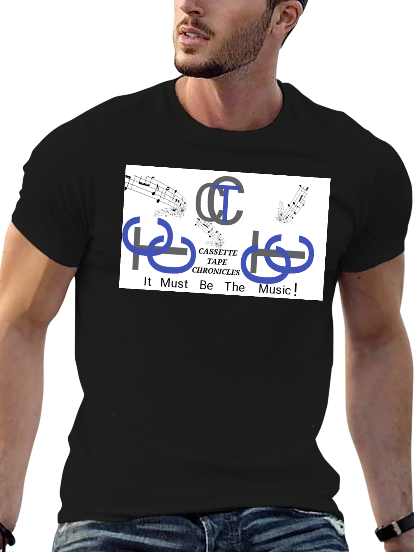 Cassette Tape Chronicles T-Shirt - Music Lover Tee