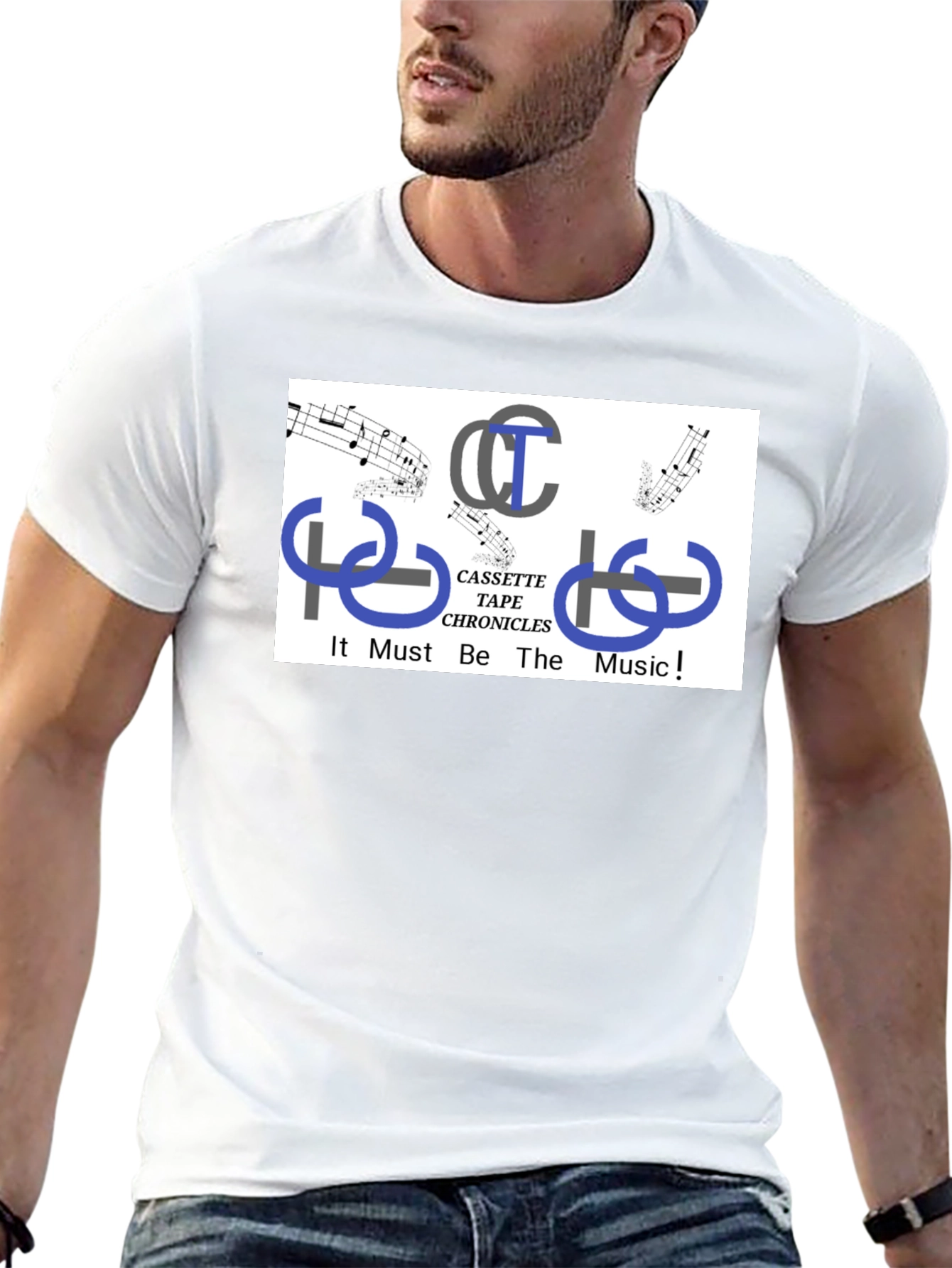 Cassette Tape Chronicles T-Shirt - Music Lover Tee