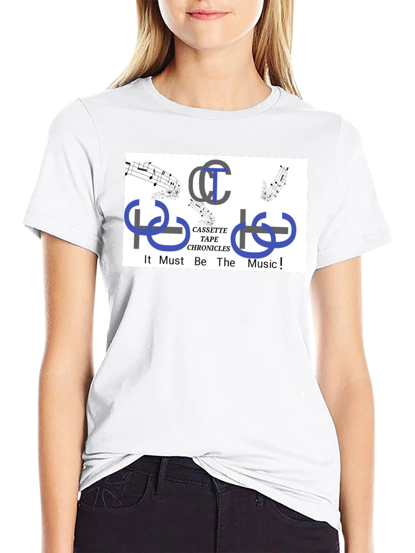 Cassette Tape Chronicles T-Shirt - Music Lover Tee