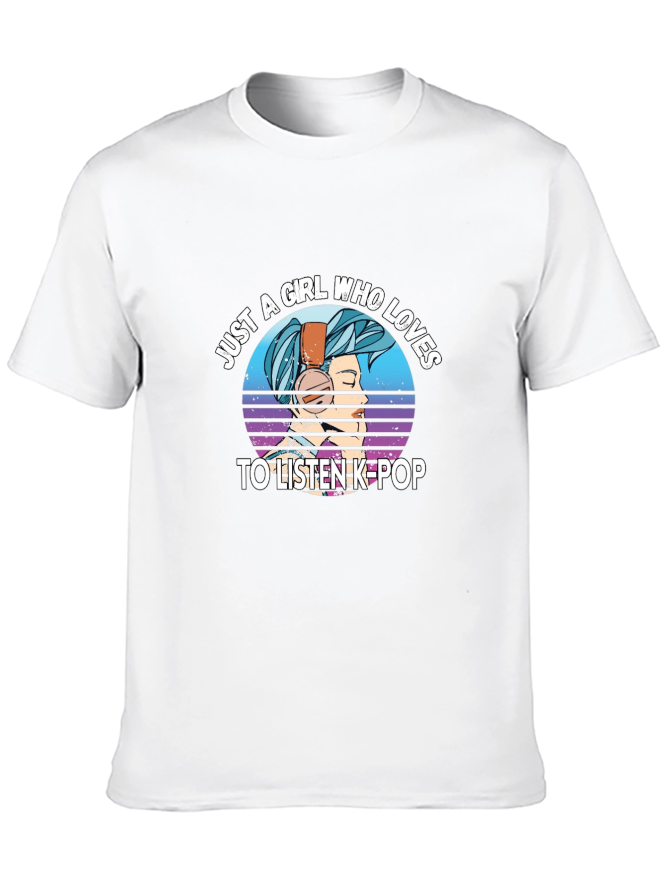 K-Pop Girls Graphic Tee - Stylish Music Lover T-Shirt