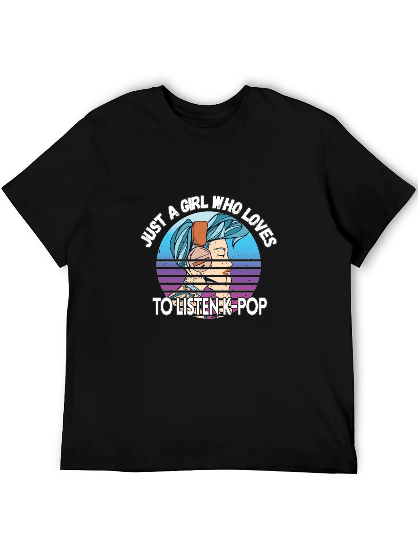 K-Pop Girls Graphic Tee - Stylish Music Lover T-Shirt