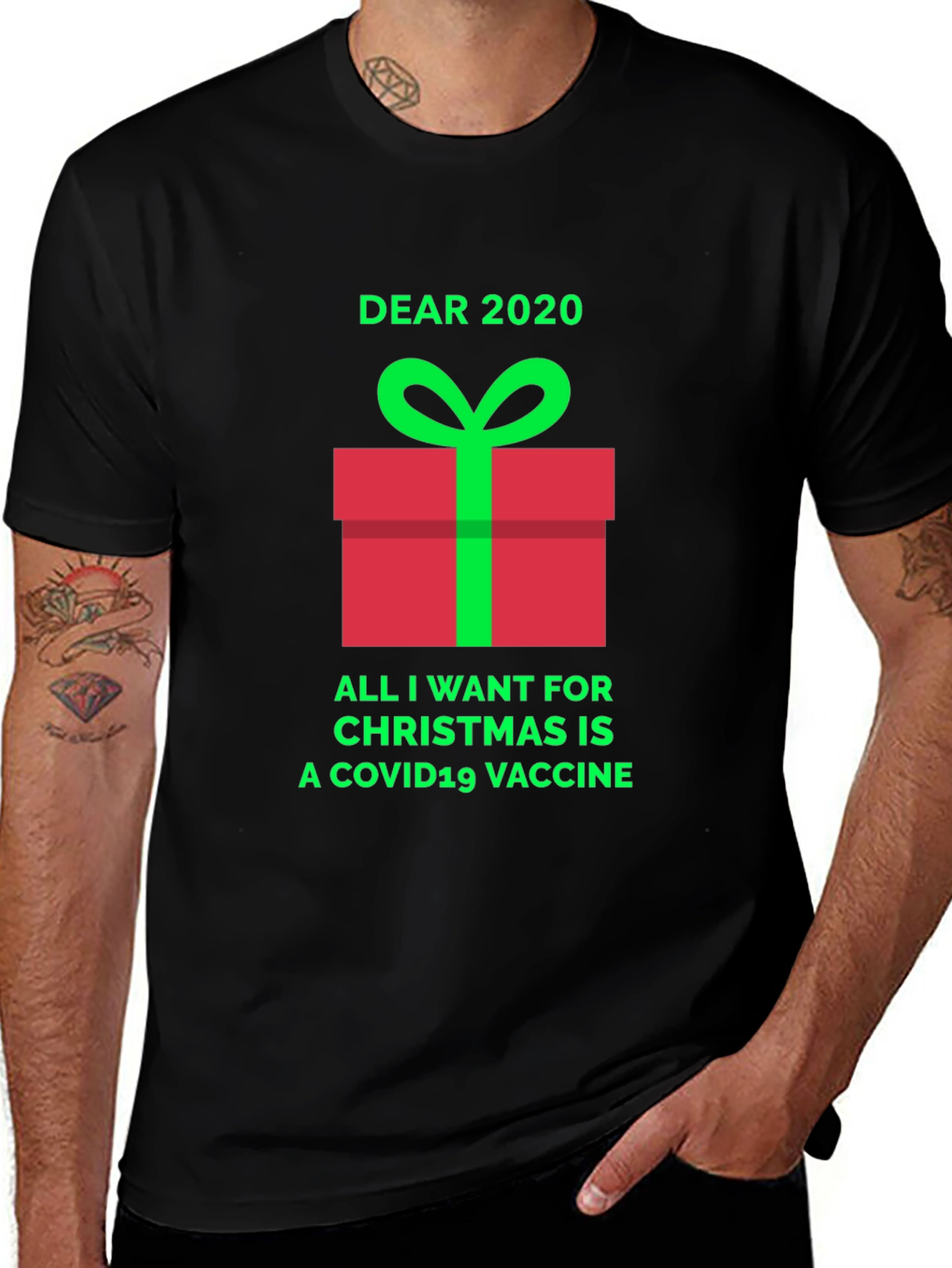Dear 2020 COVID Vaccine Christmas T-Shirt