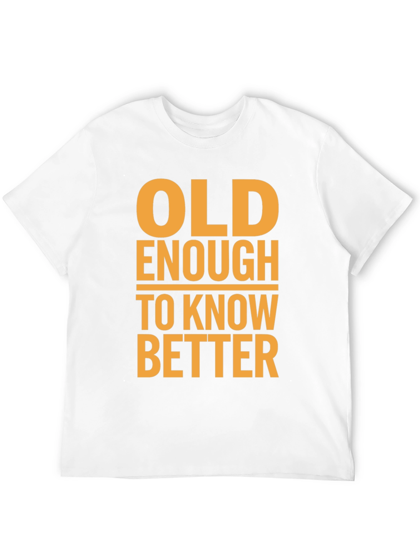 Old Enough to Know Better Graphic Tee - Black