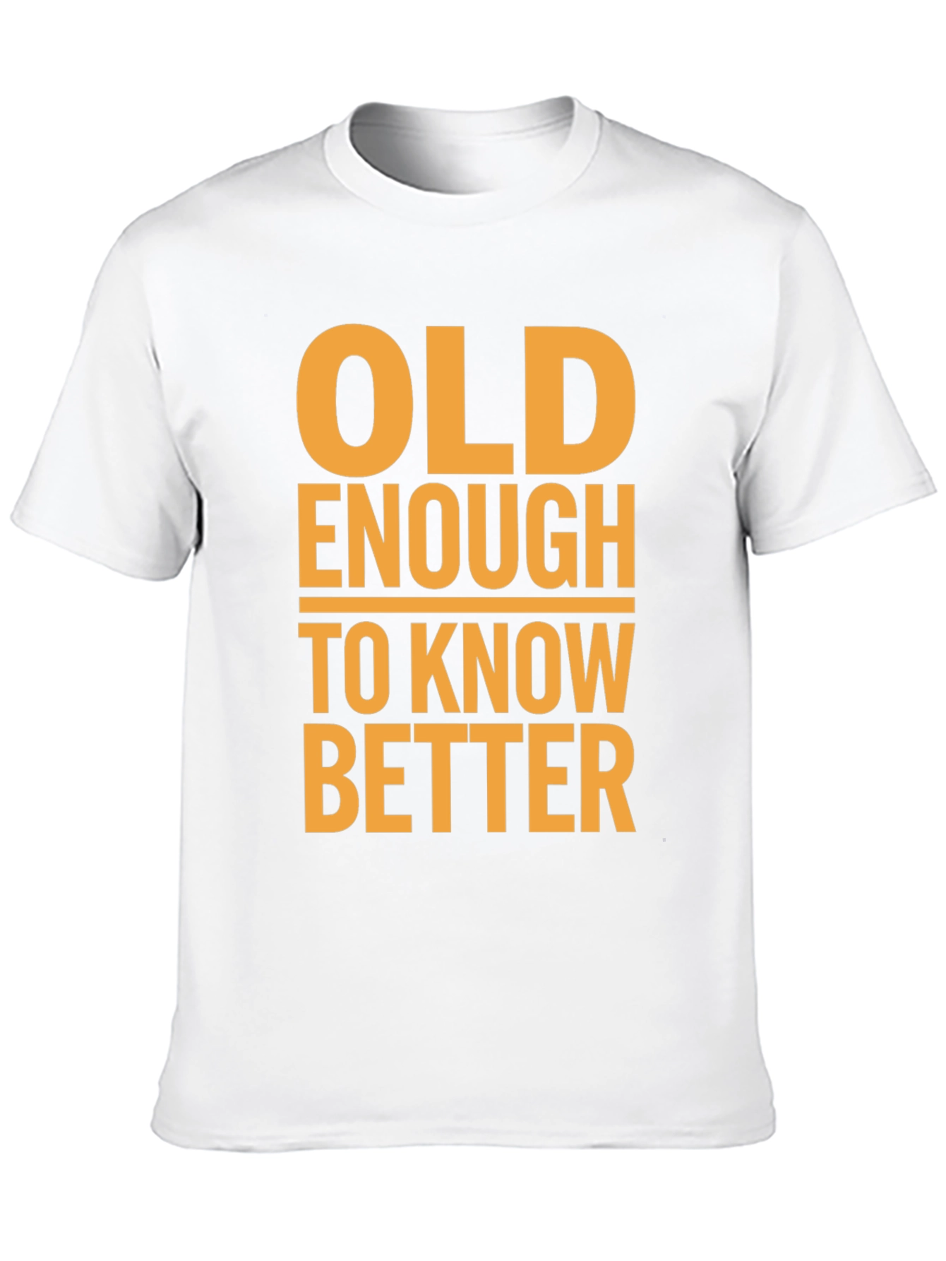 Old Enough to Know Better Graphic Tee - Black