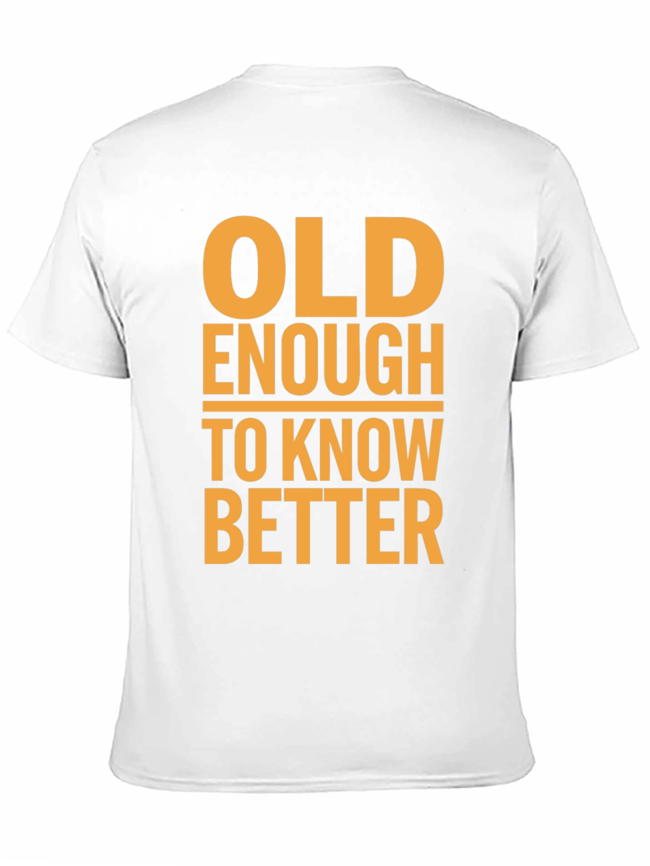 Old Enough to Know Better Graphic Tee - Black