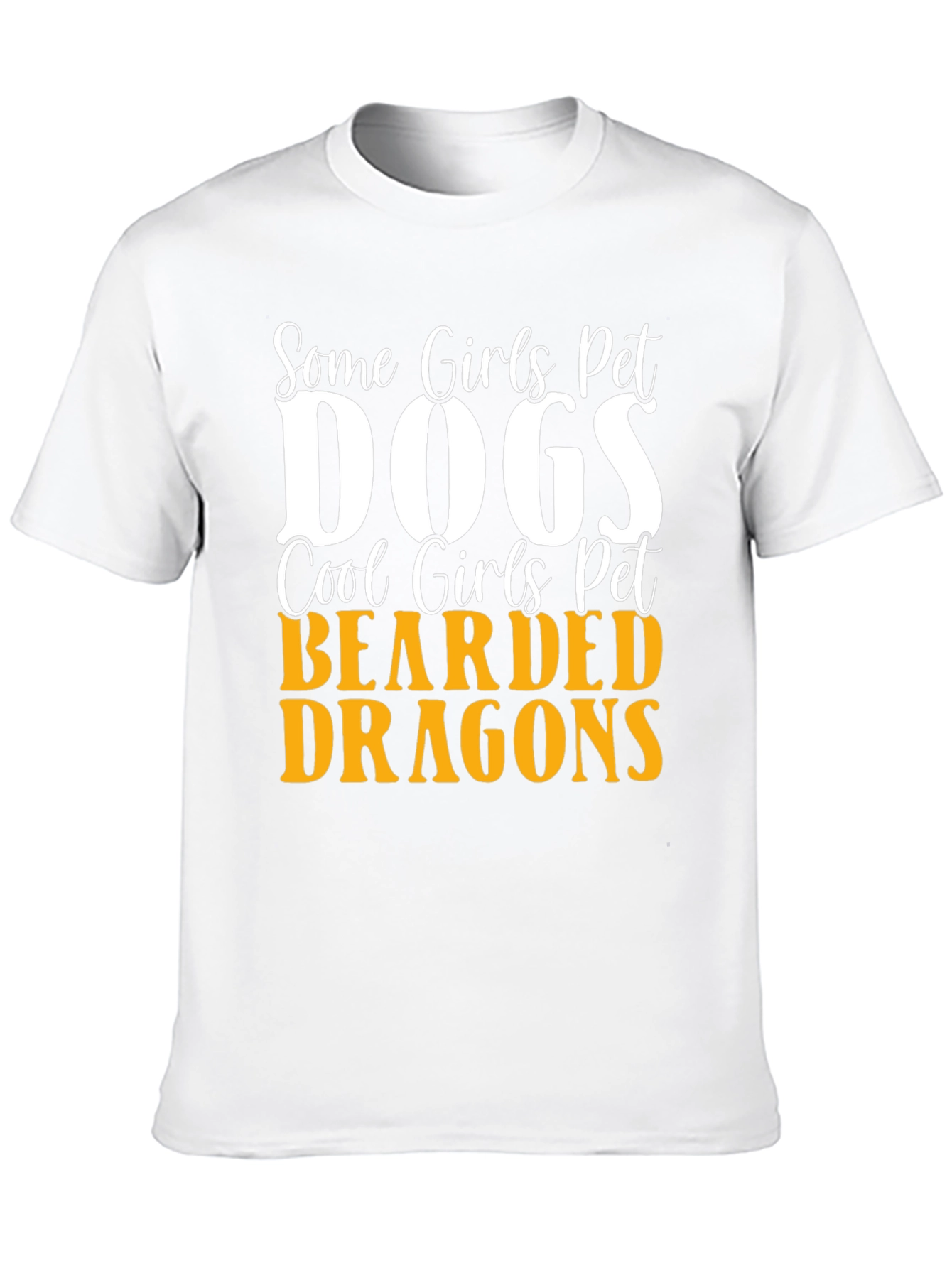 Cool Girls Pet Bearded Dragons Graphic Tee