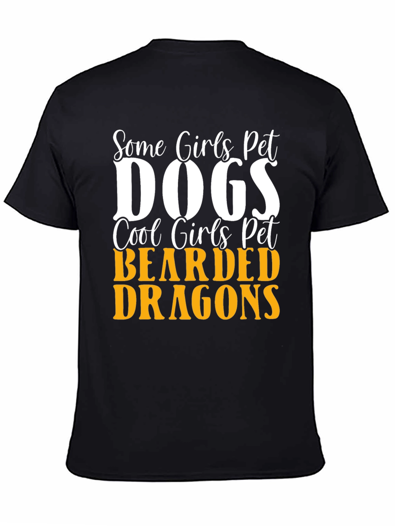 Cool Girls Pet Bearded Dragons Graphic Tee