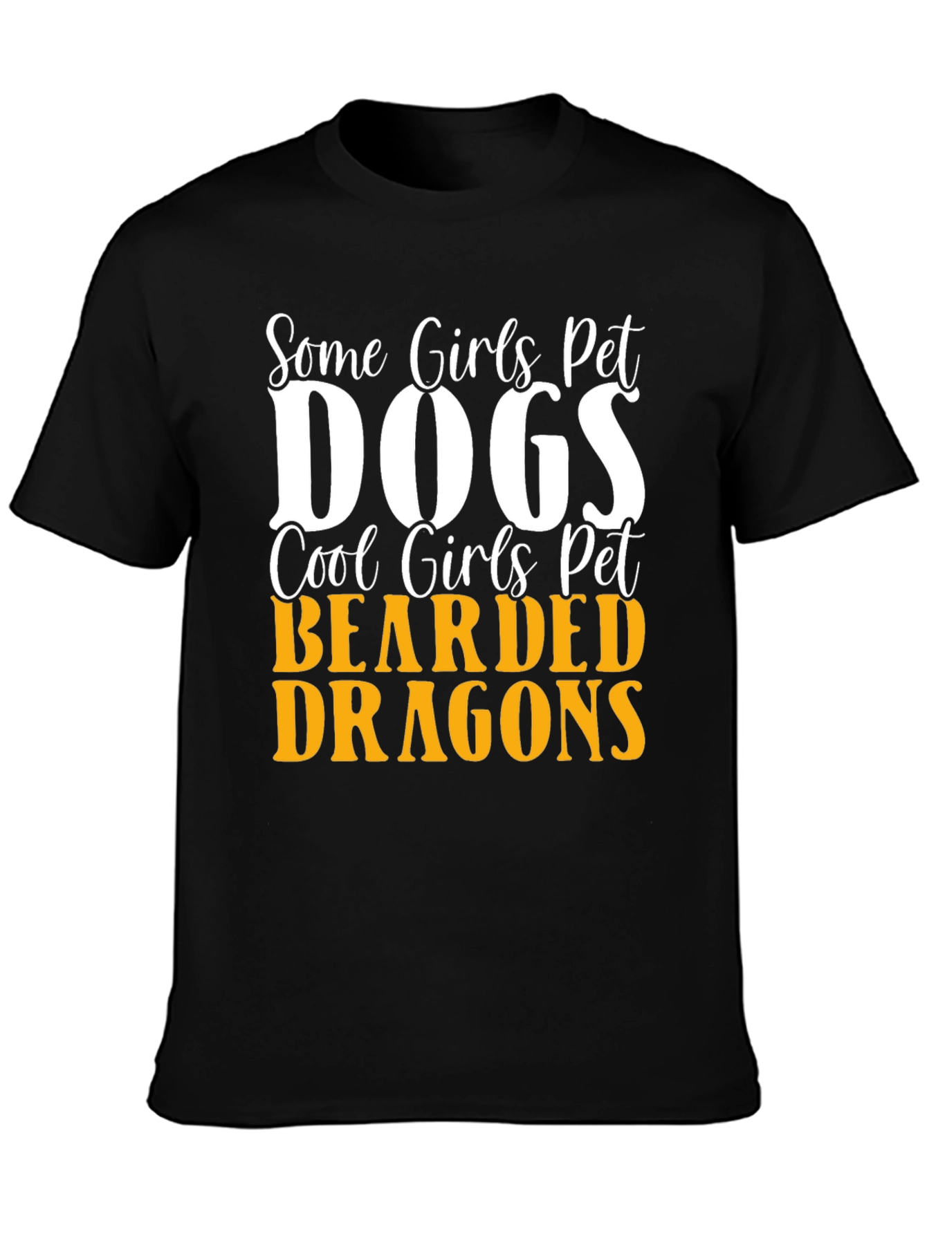Cool Girls Pet Bearded Dragons Graphic Tee