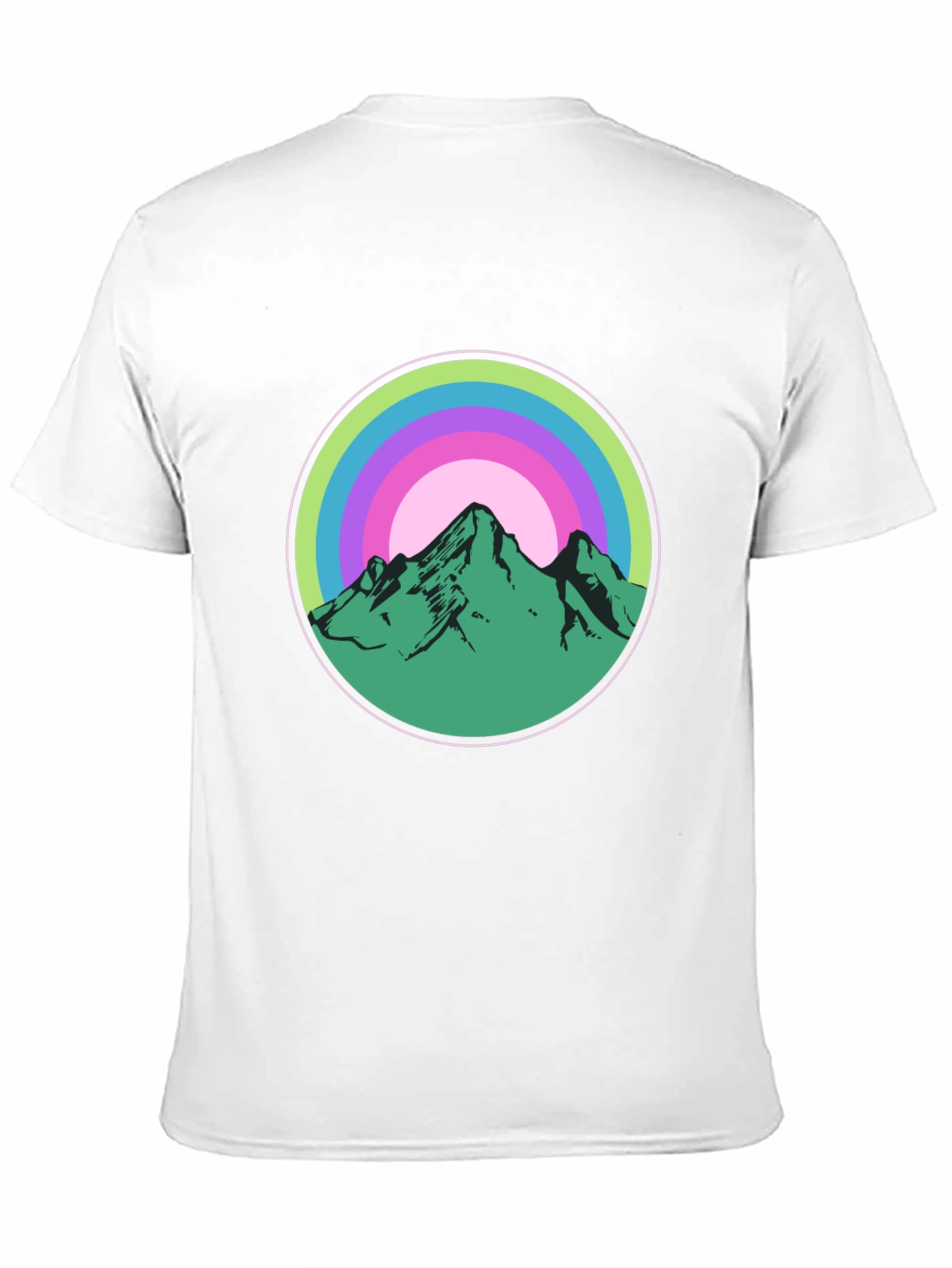 Mountain Circle Graphic Tee