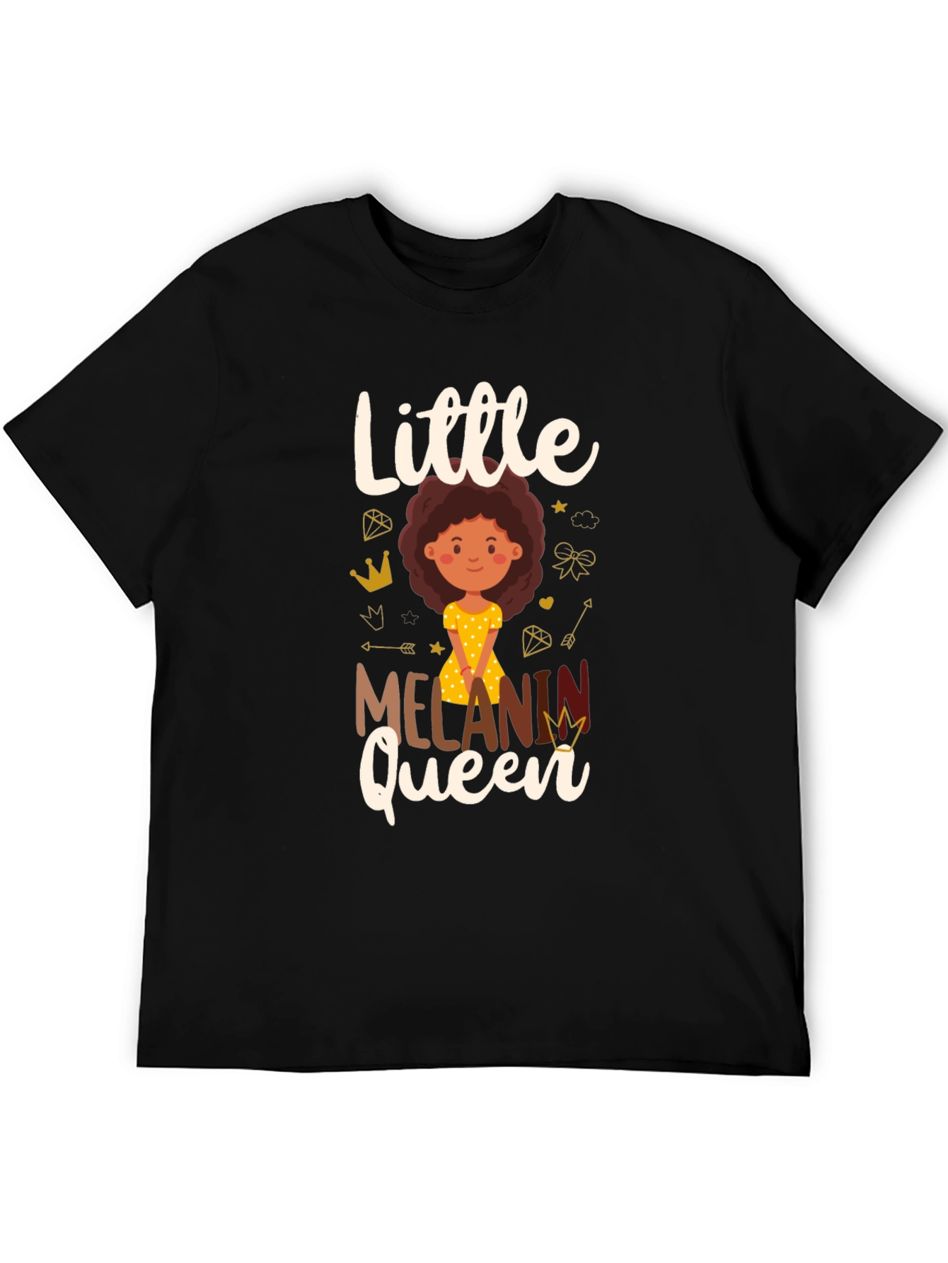 Little Melanin Queen Graphic T-Shirt