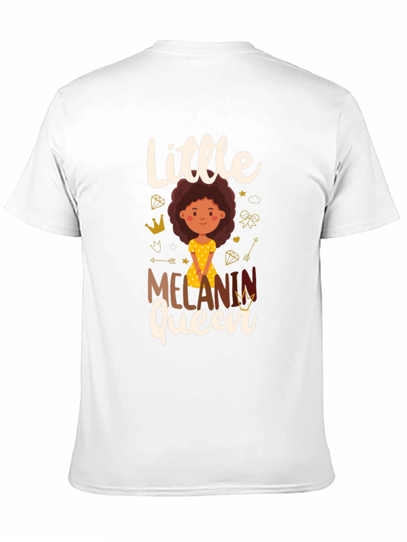 Little Melanin Queen Graphic T-Shirt