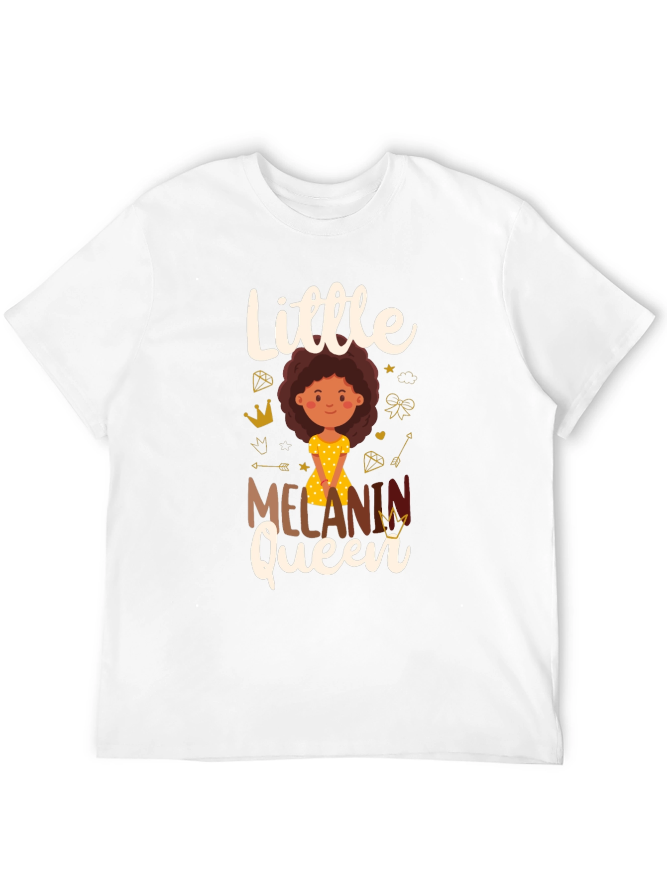 Little Melanin Queen Graphic T-Shirt