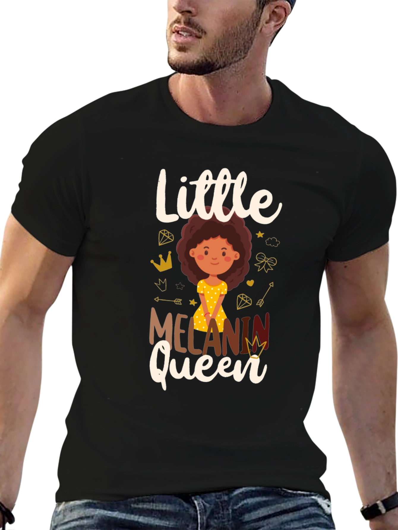Little Melanin Queen Graphic T-Shirt