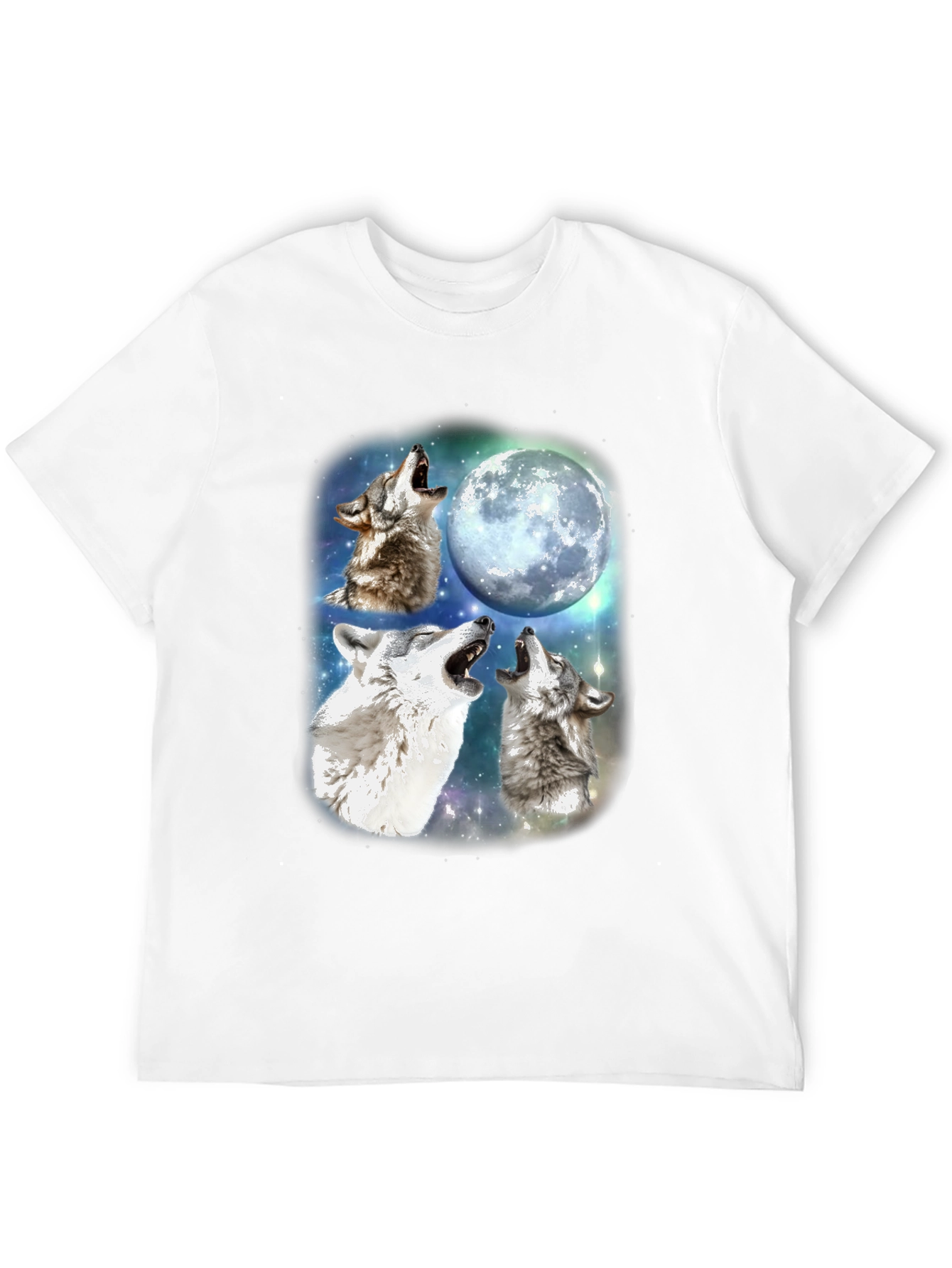 Three Wolf Moon T-Shirt - Black