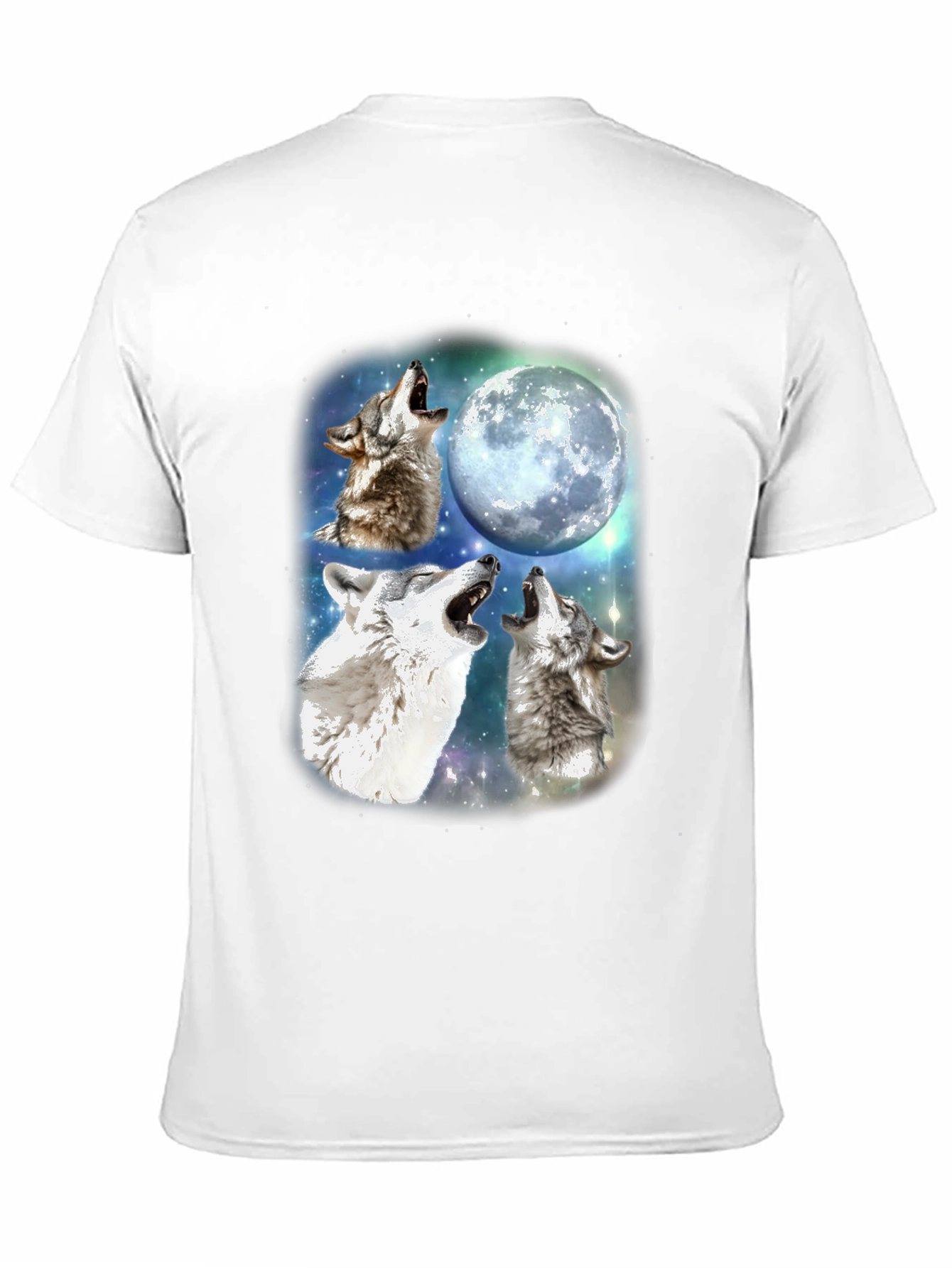 Three Wolf Moon T-Shirt - Black