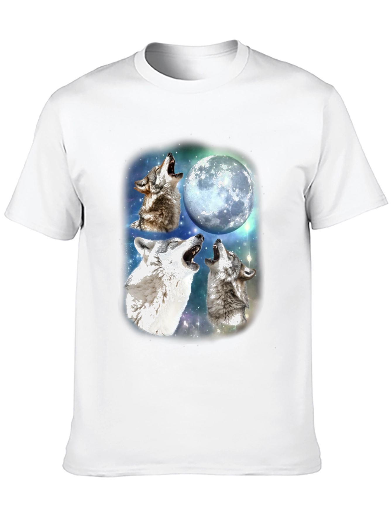Three Wolf Moon T-Shirt - Black