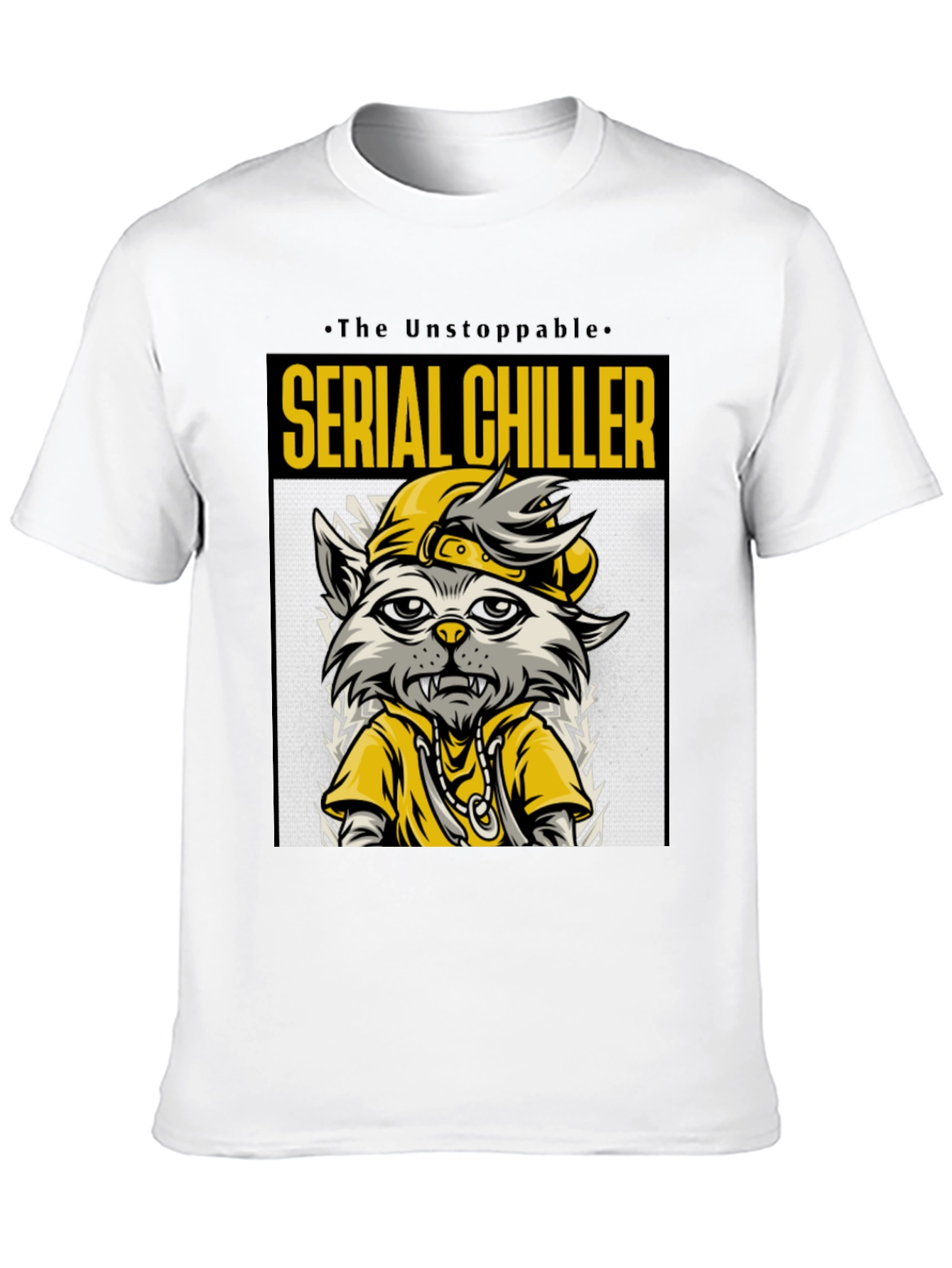 Serial Chiller Graphic T-Shirt - Urban Style