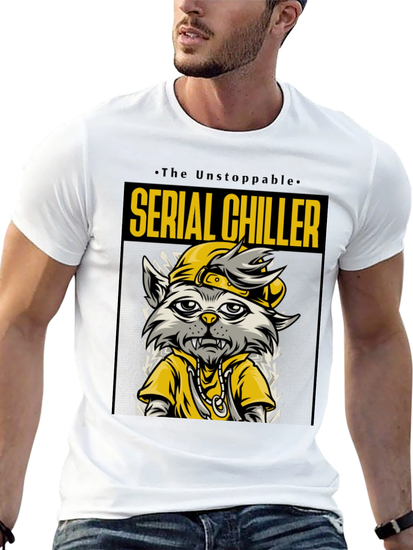 Serial Chiller Graphic T-Shirt - Urban Style