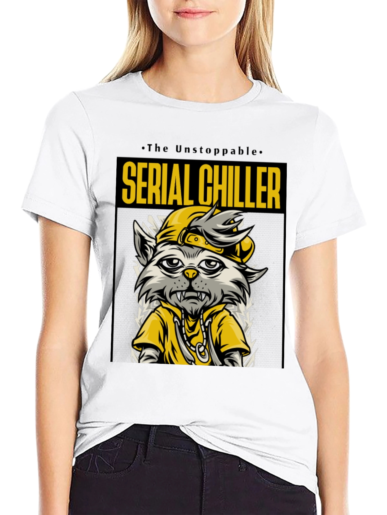 Serial Chiller Graphic T-Shirt - Urban Style