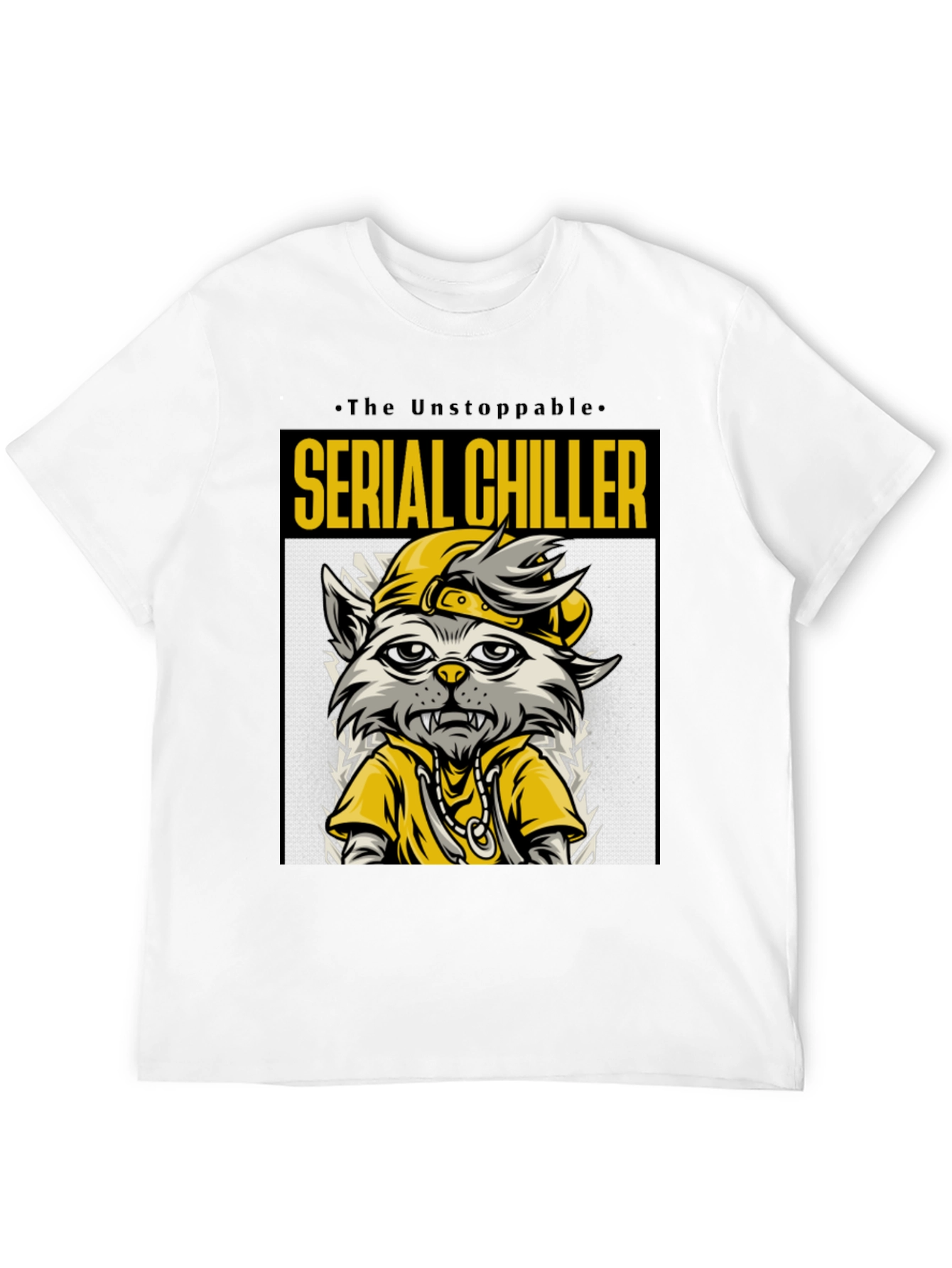 Serial Chiller Graphic T-Shirt - Urban Style
