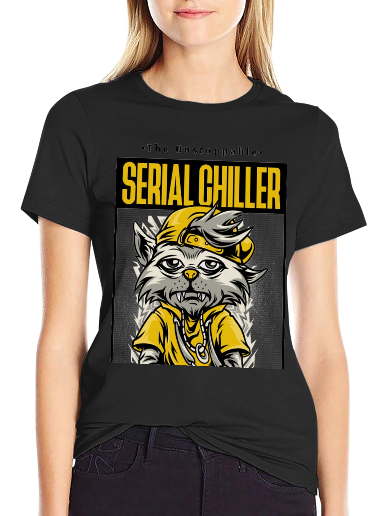 Serial Chiller Graphic T-Shirt - Urban Style