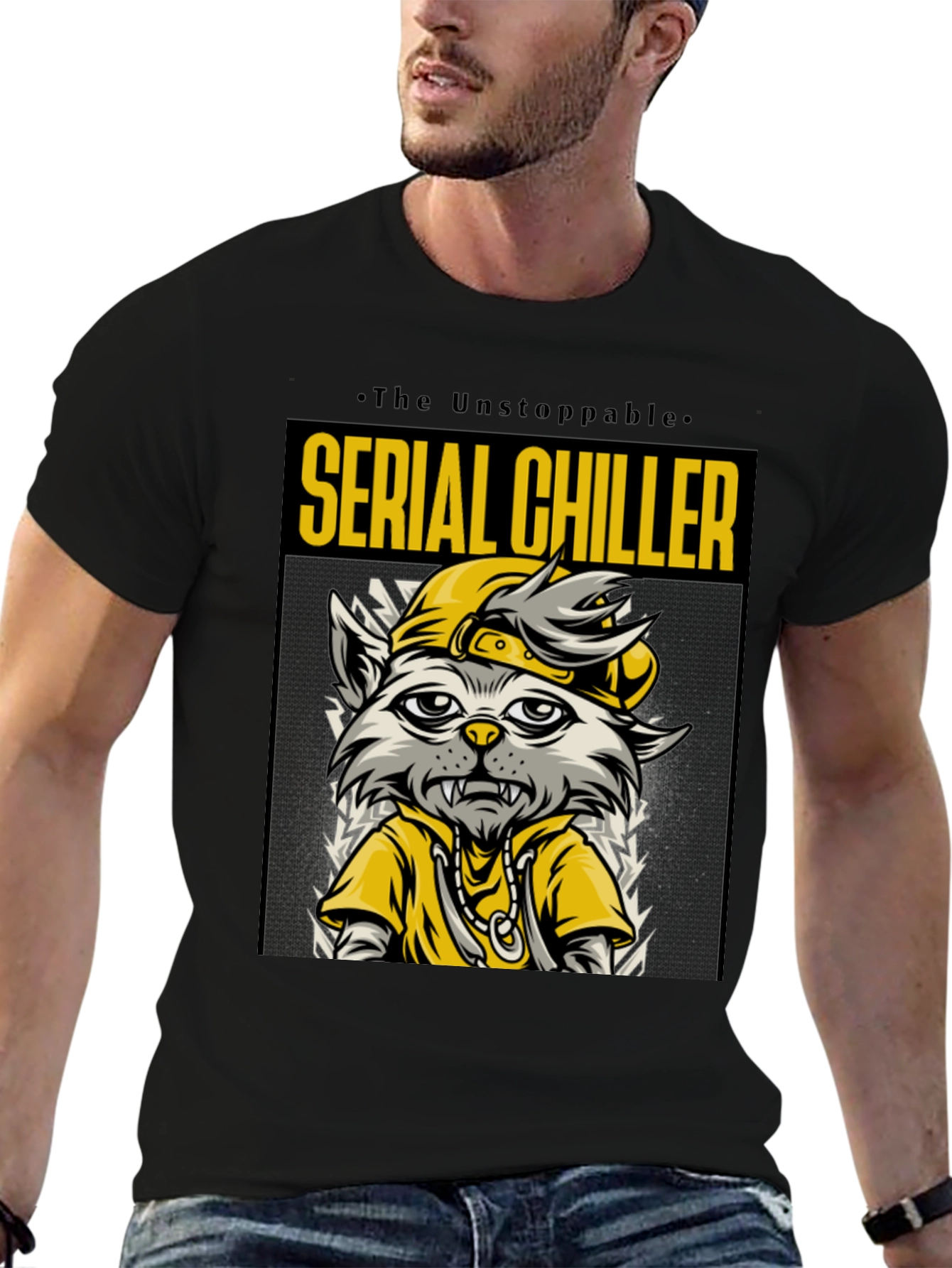 Serial Chiller Graphic T-Shirt - Urban Style