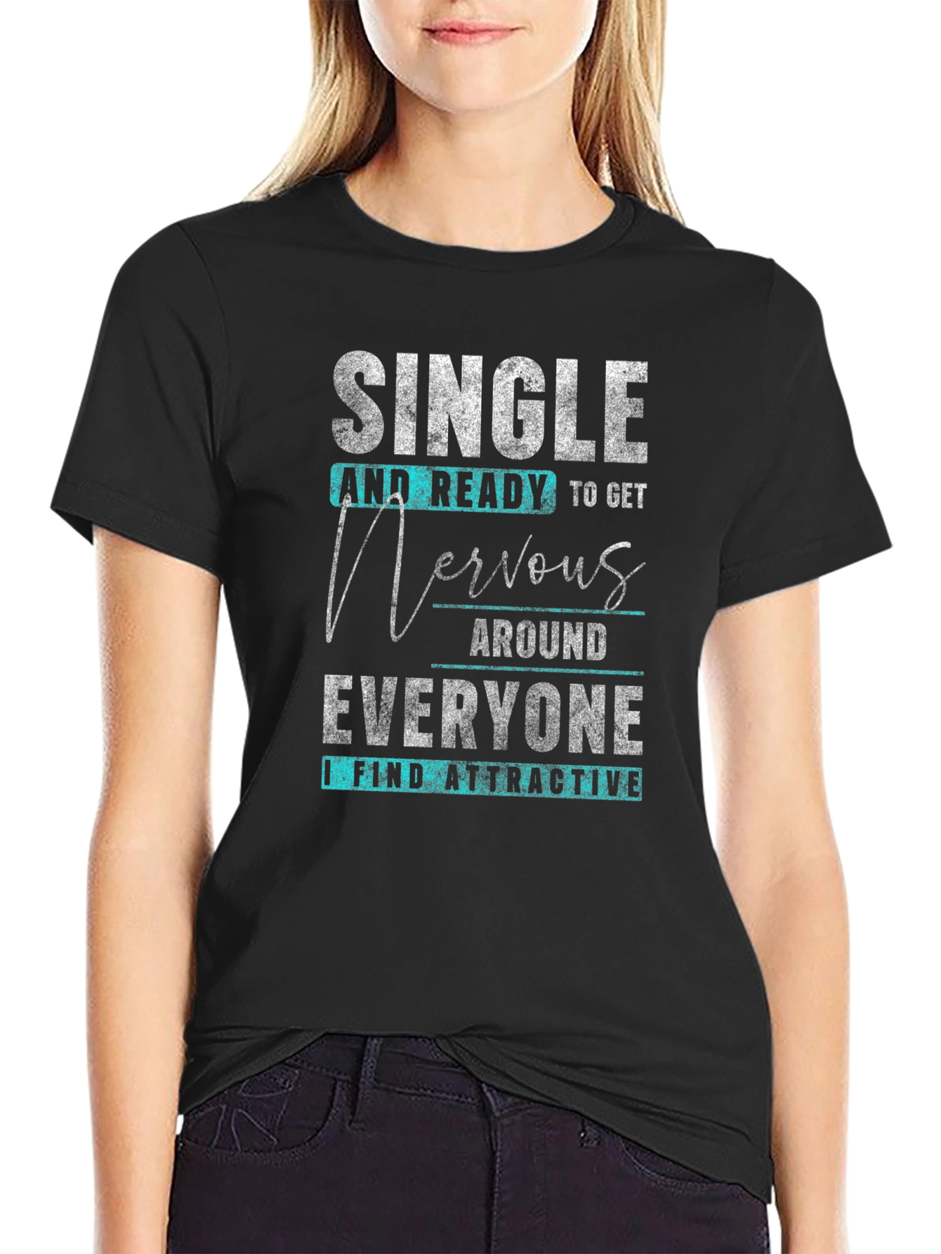 Single & Ready T-Shirt - Funny Dating Tee