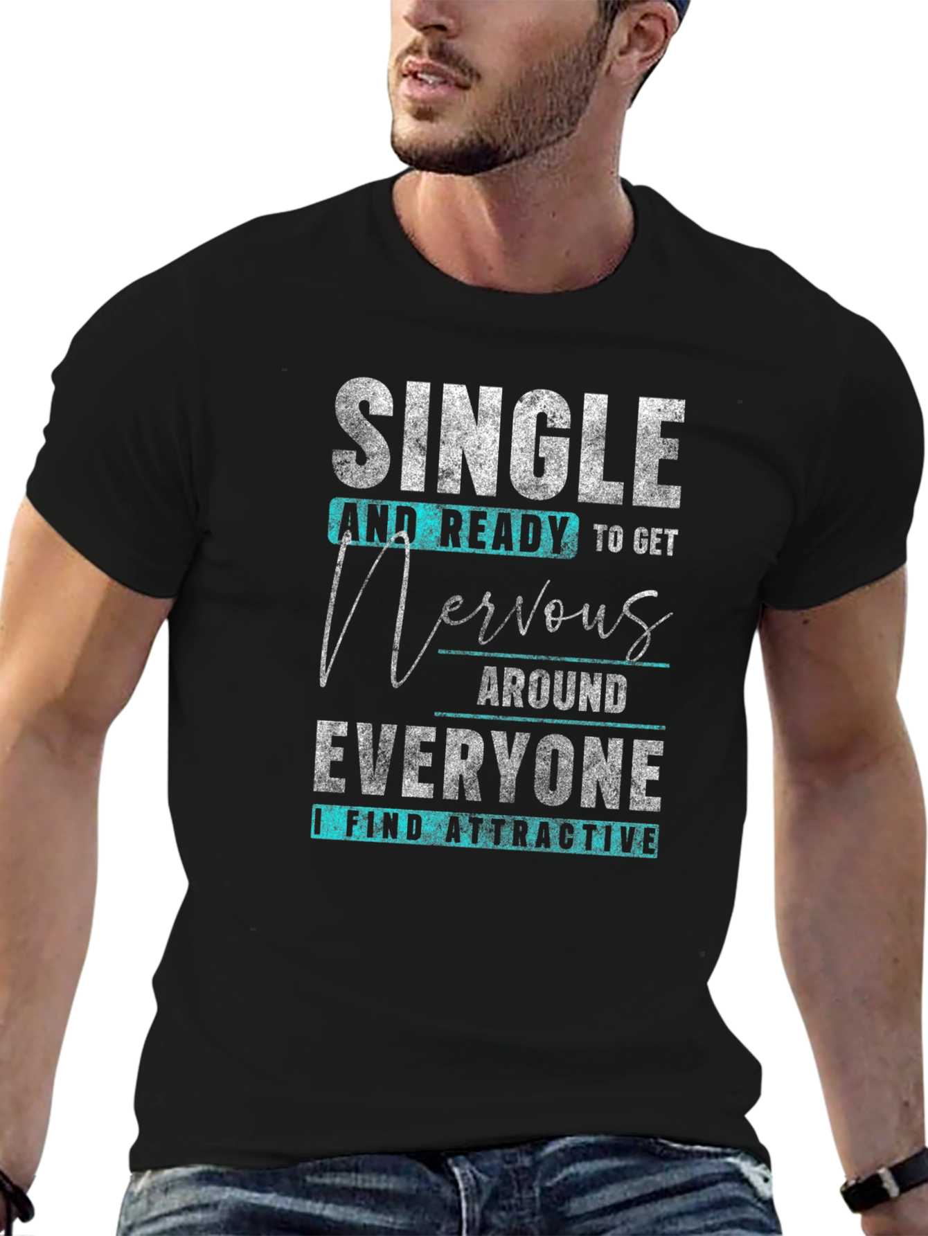 Single & Ready T-Shirt - Funny Dating Tee