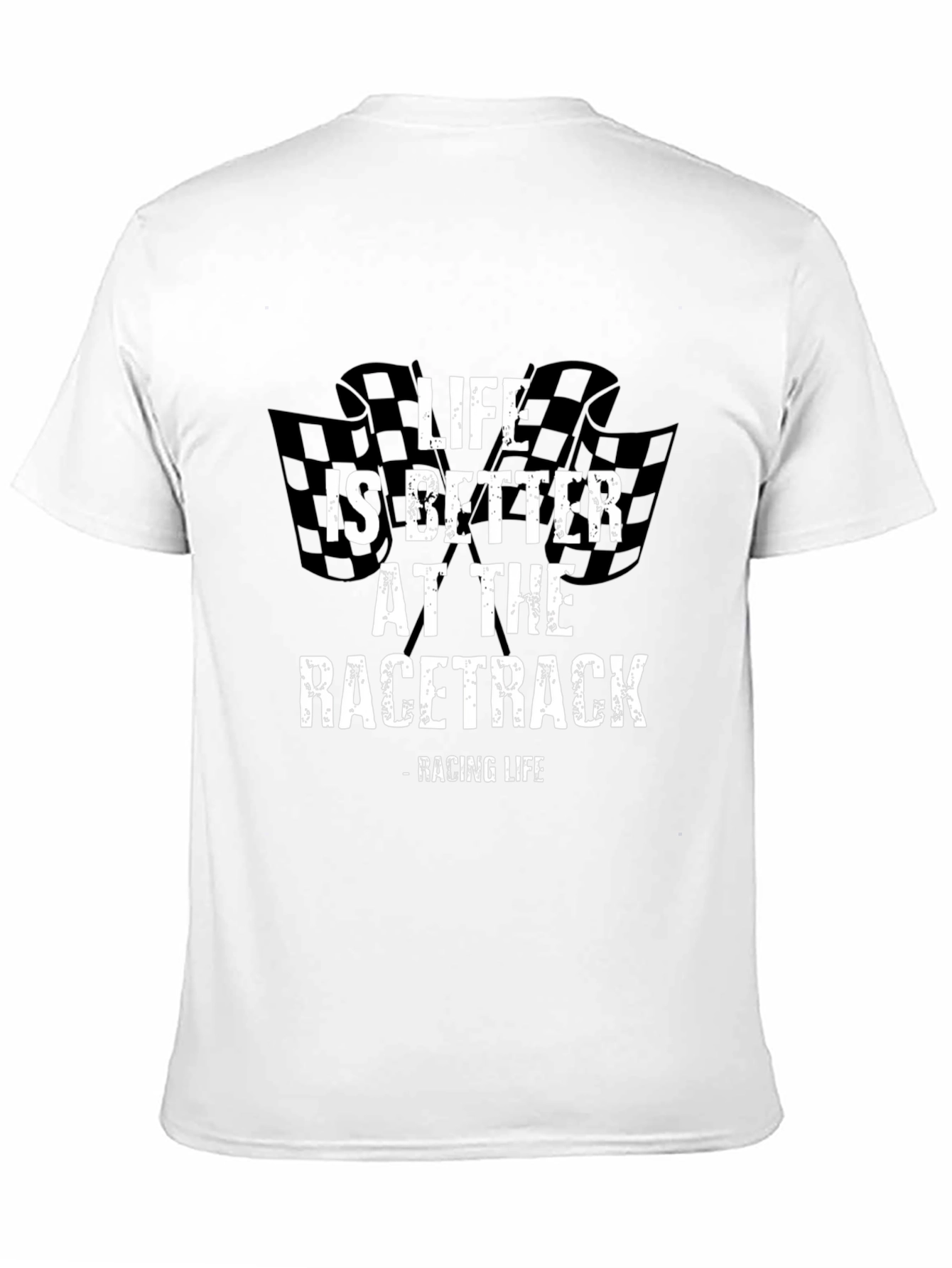 Life is Better at the Racetrack Graphic Tee