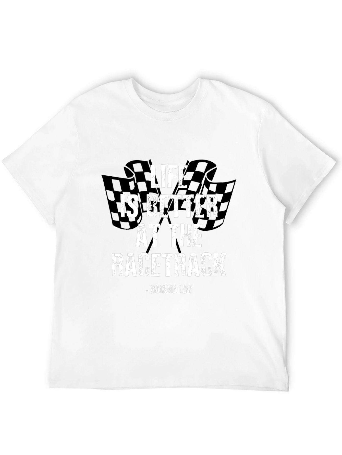 Life is Better at the Racetrack Graphic Tee