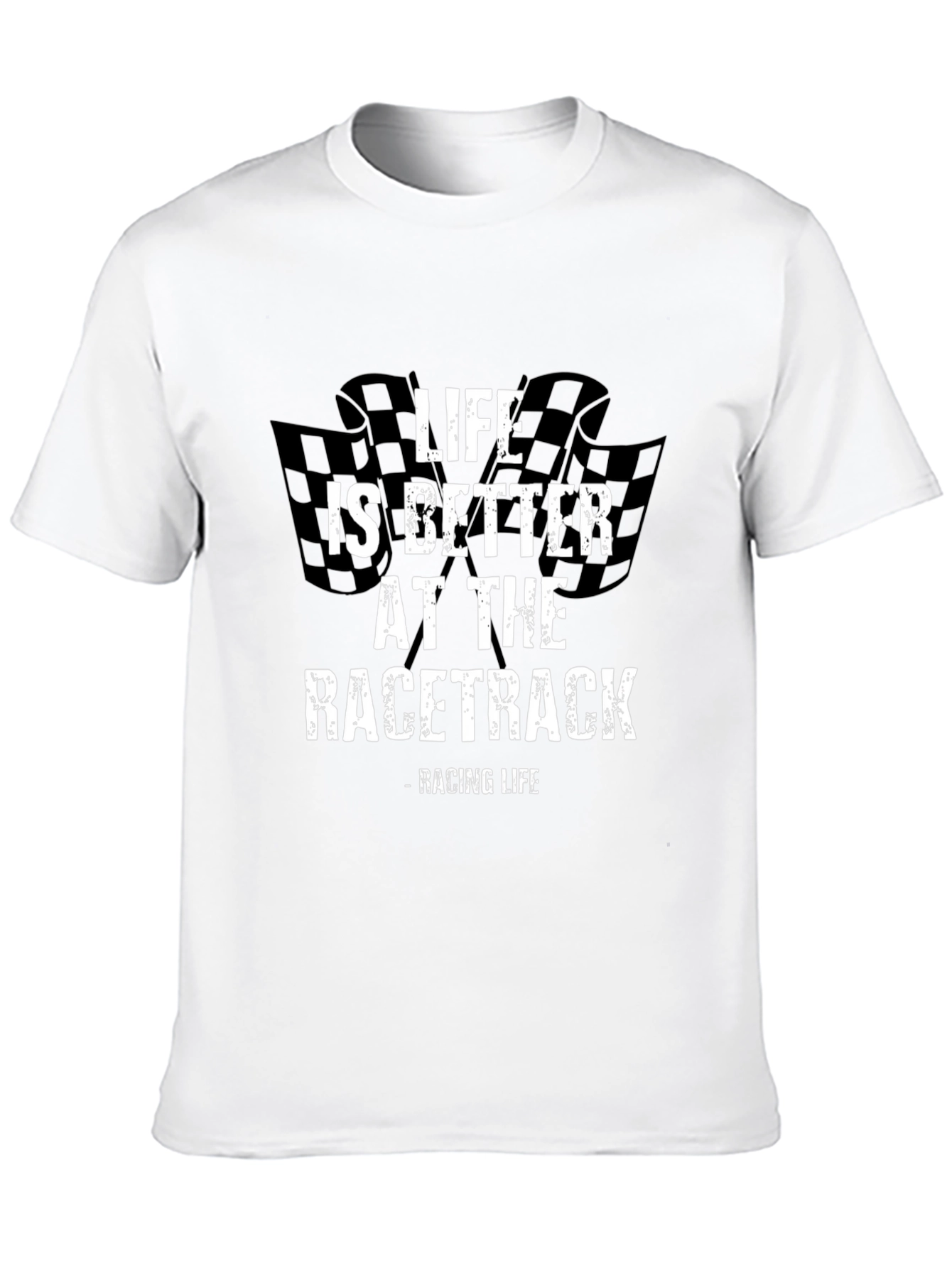 Life is Better at the Racetrack Graphic Tee