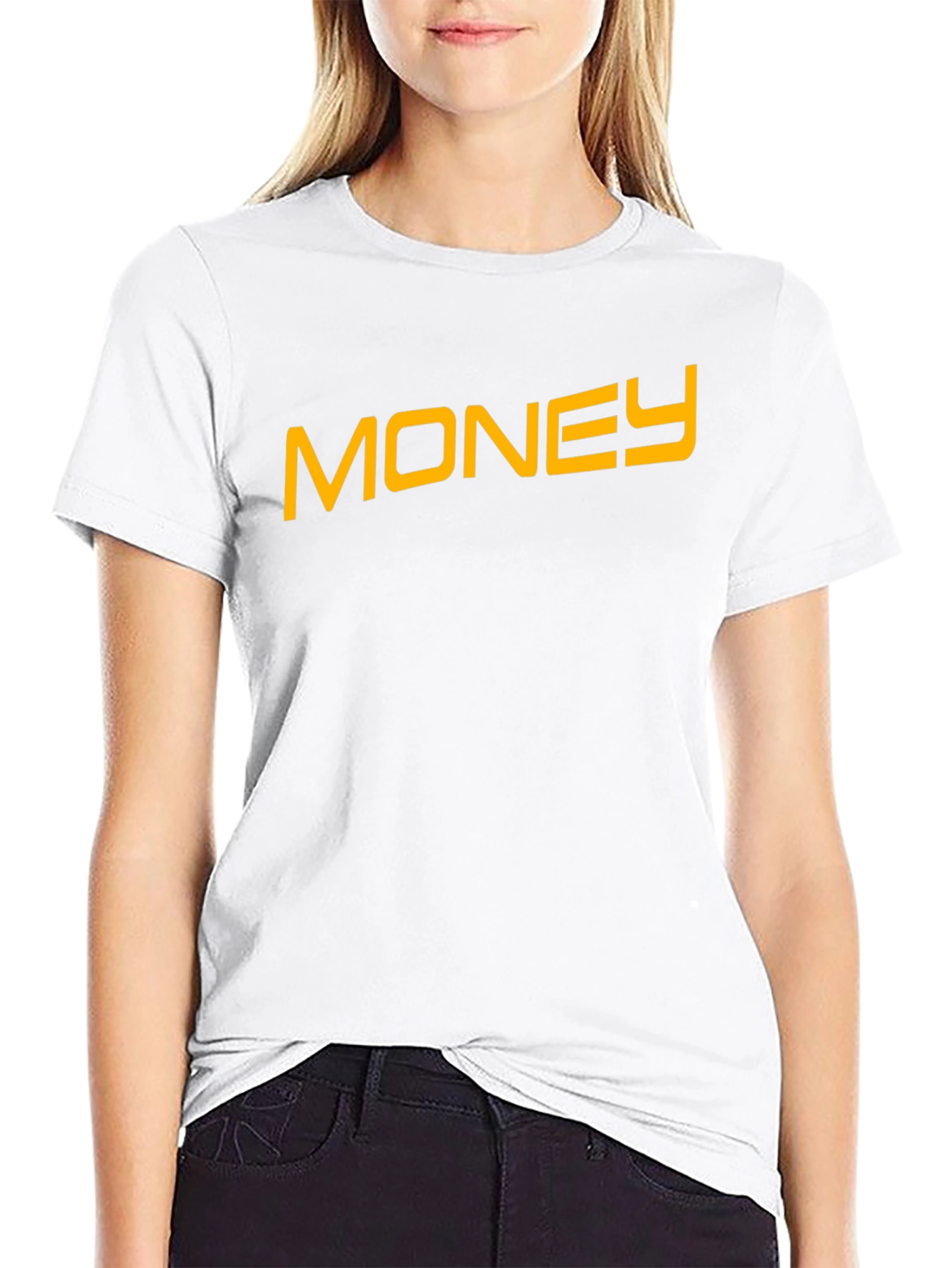 Money Graphic Tee - Stylish Black T-Shirt