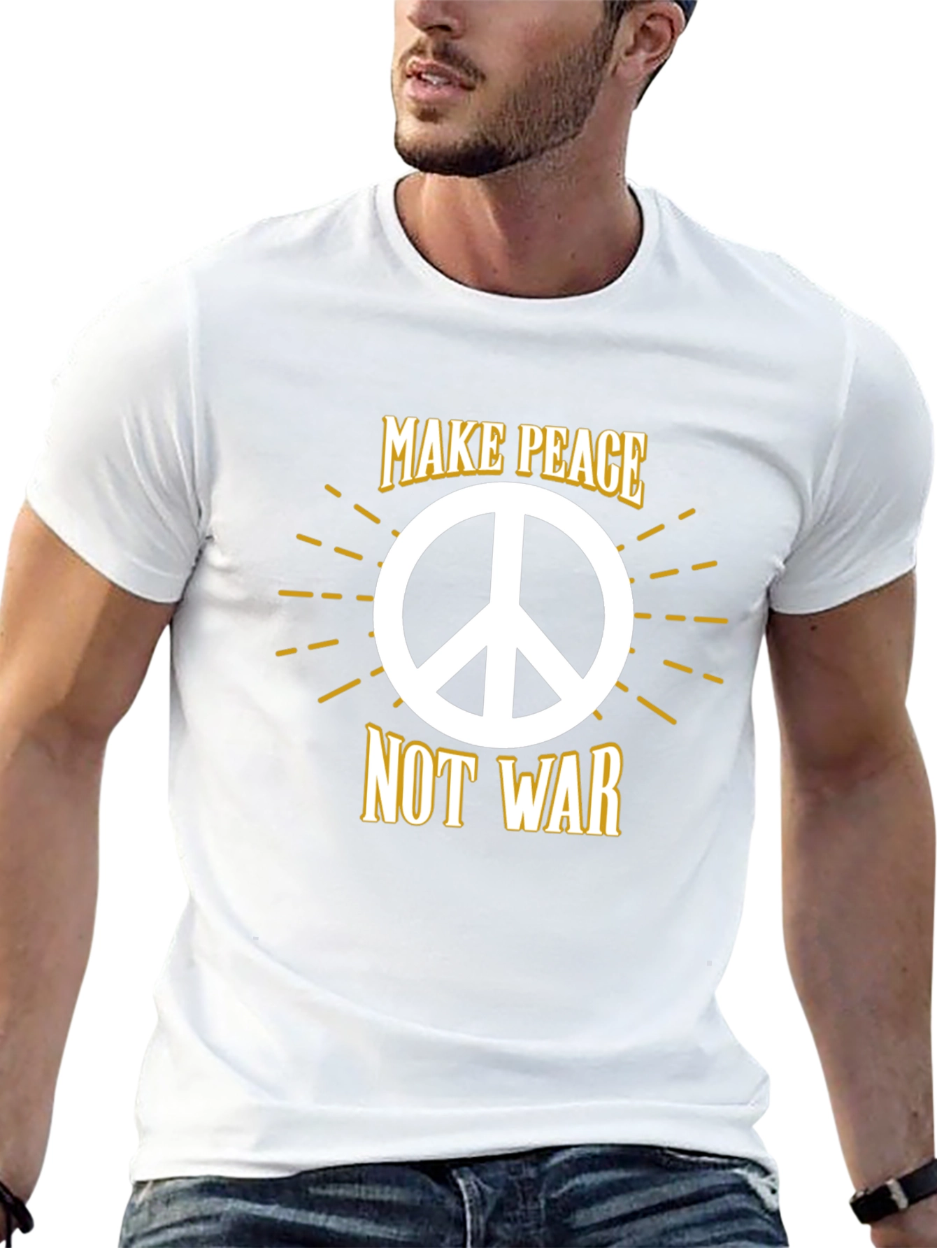 Make Peace Not War Graphic T-Shirt