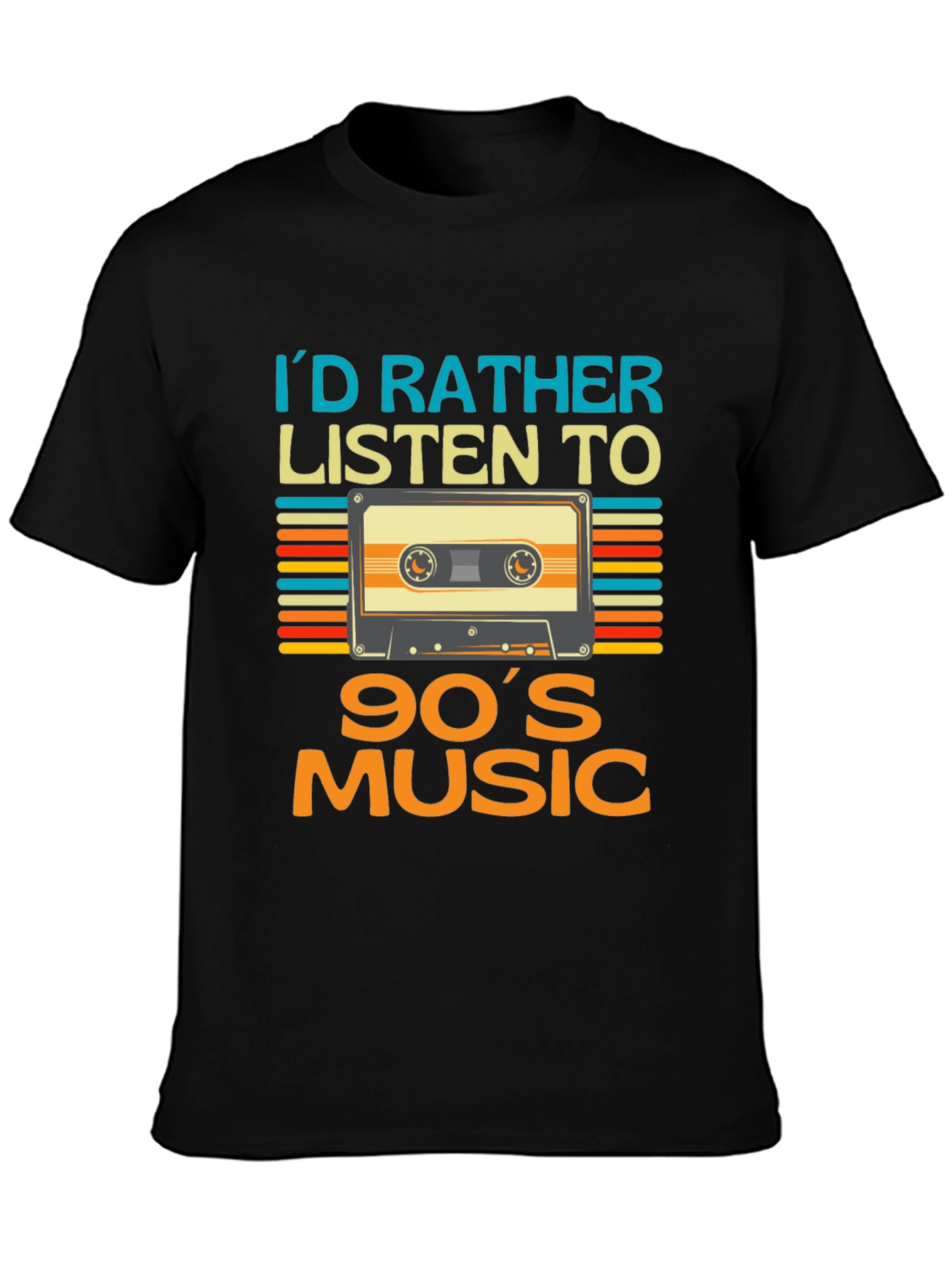 90s Music Cassette T-Shirt - Retro Style